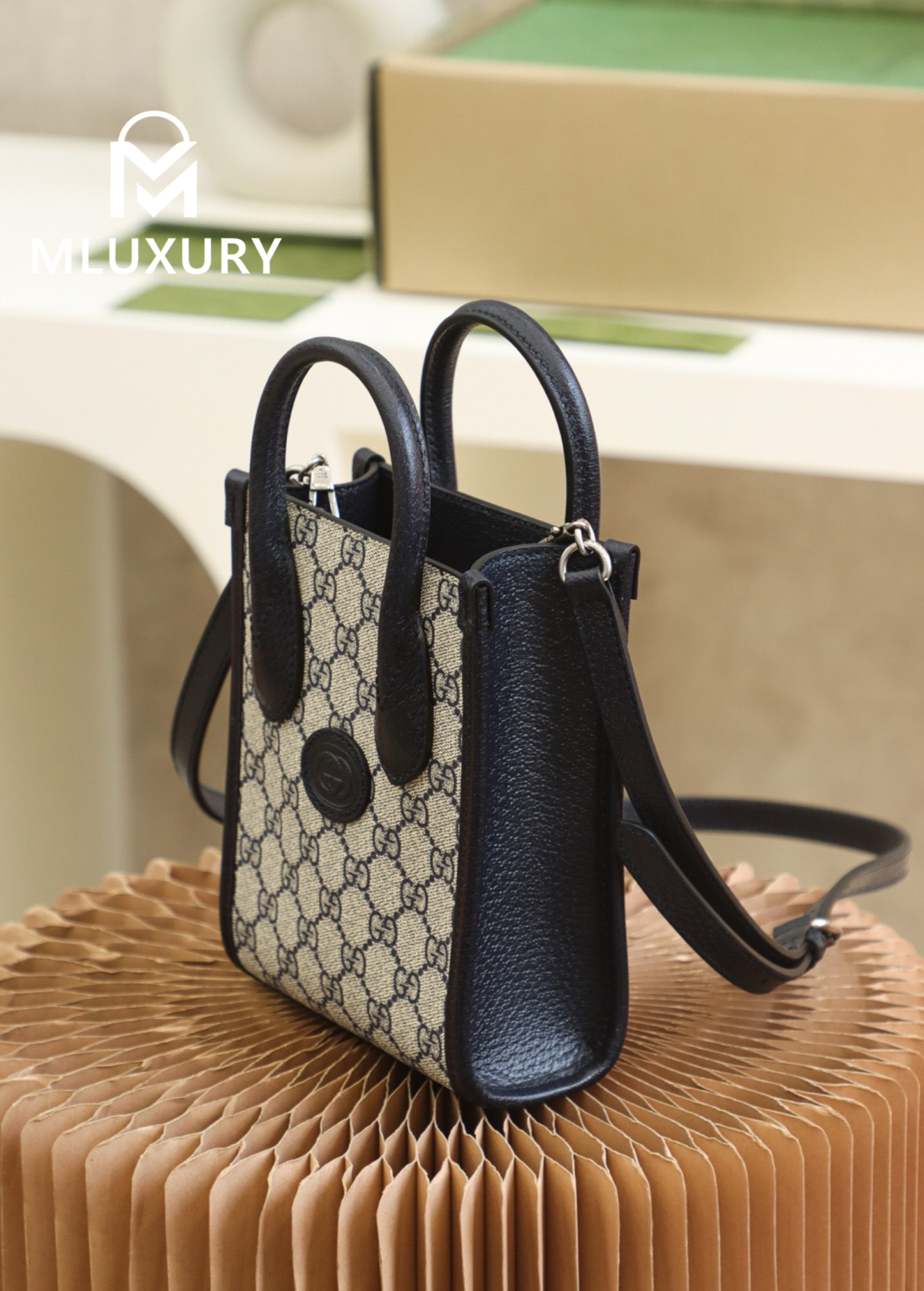 GUCCI Tote Mini, Genuine Leather