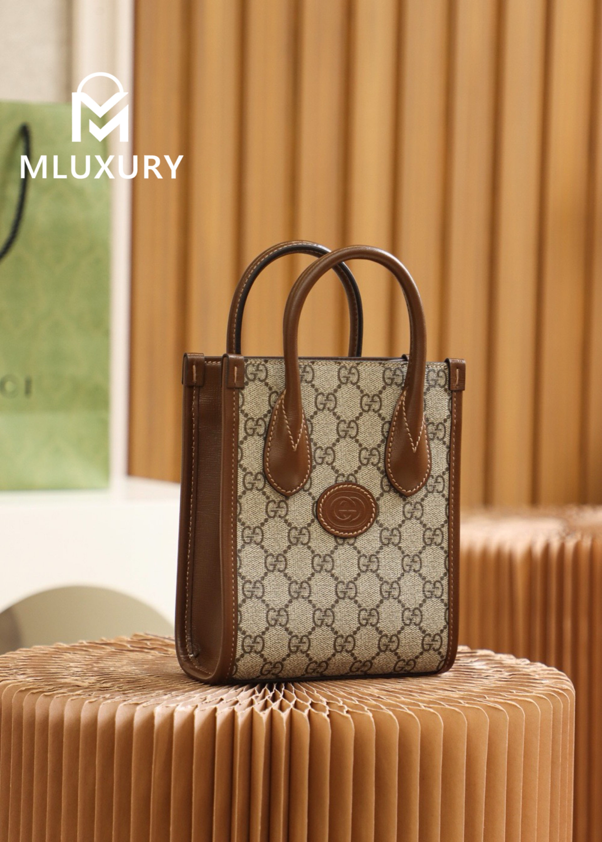 GUCCI Tote Mini, Genuine Leather