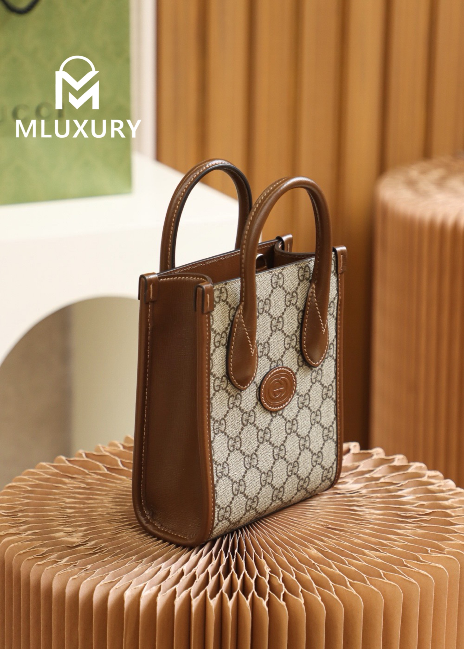 GUCCI Tote Mini, Genuine Leather