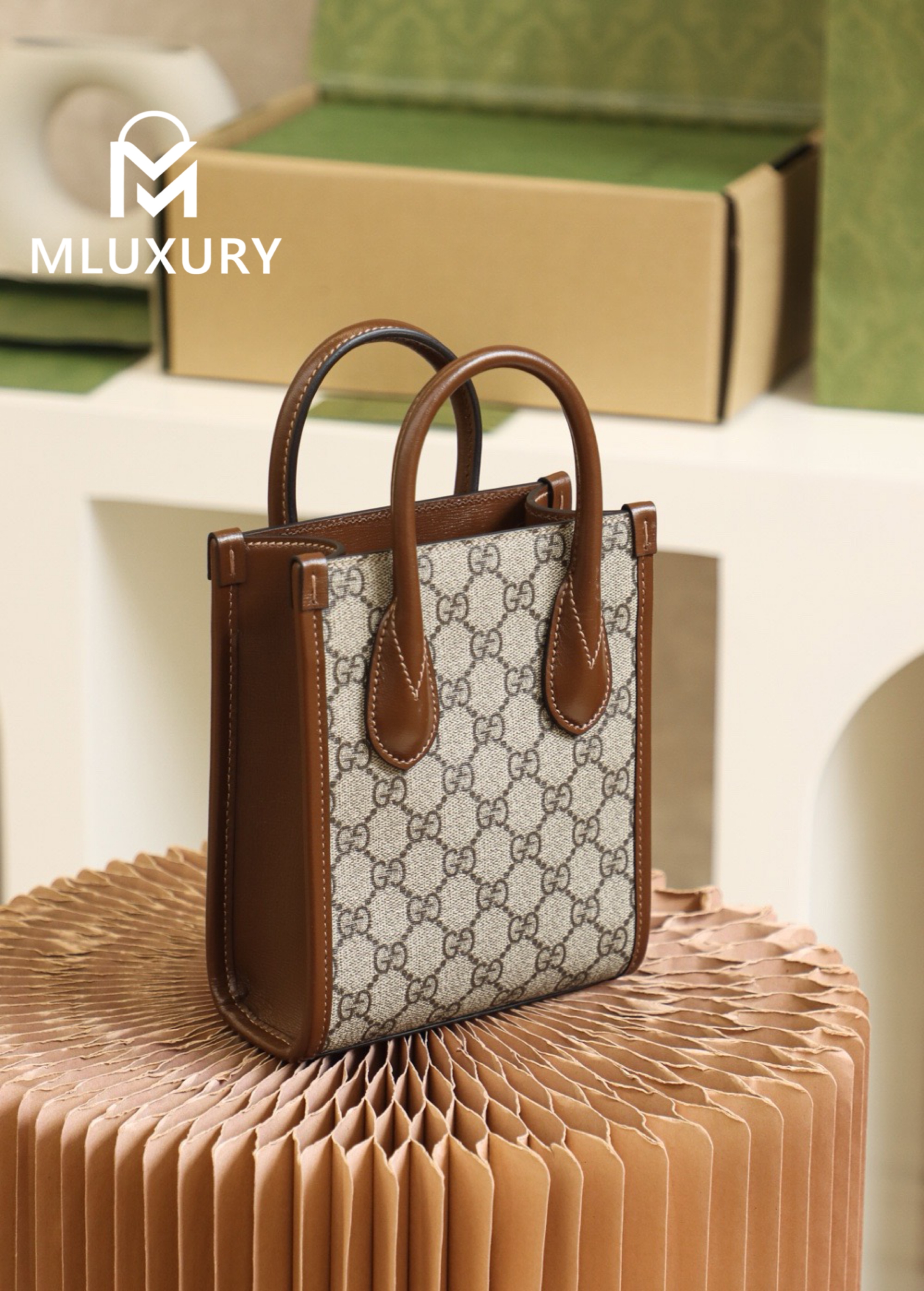 GUCCI Tote Mini, Genuine Leather