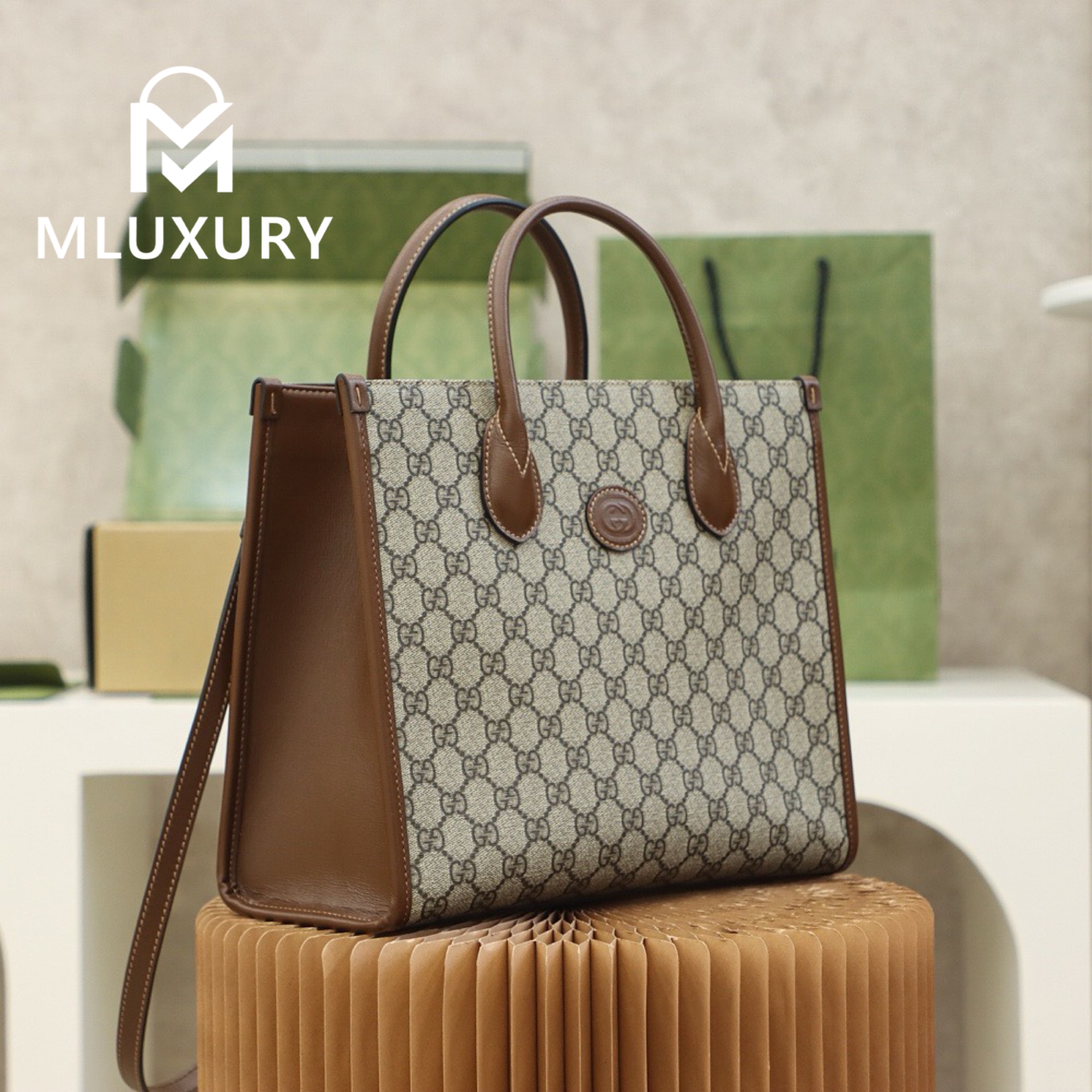 GUCCI Tote Small, Original Leather