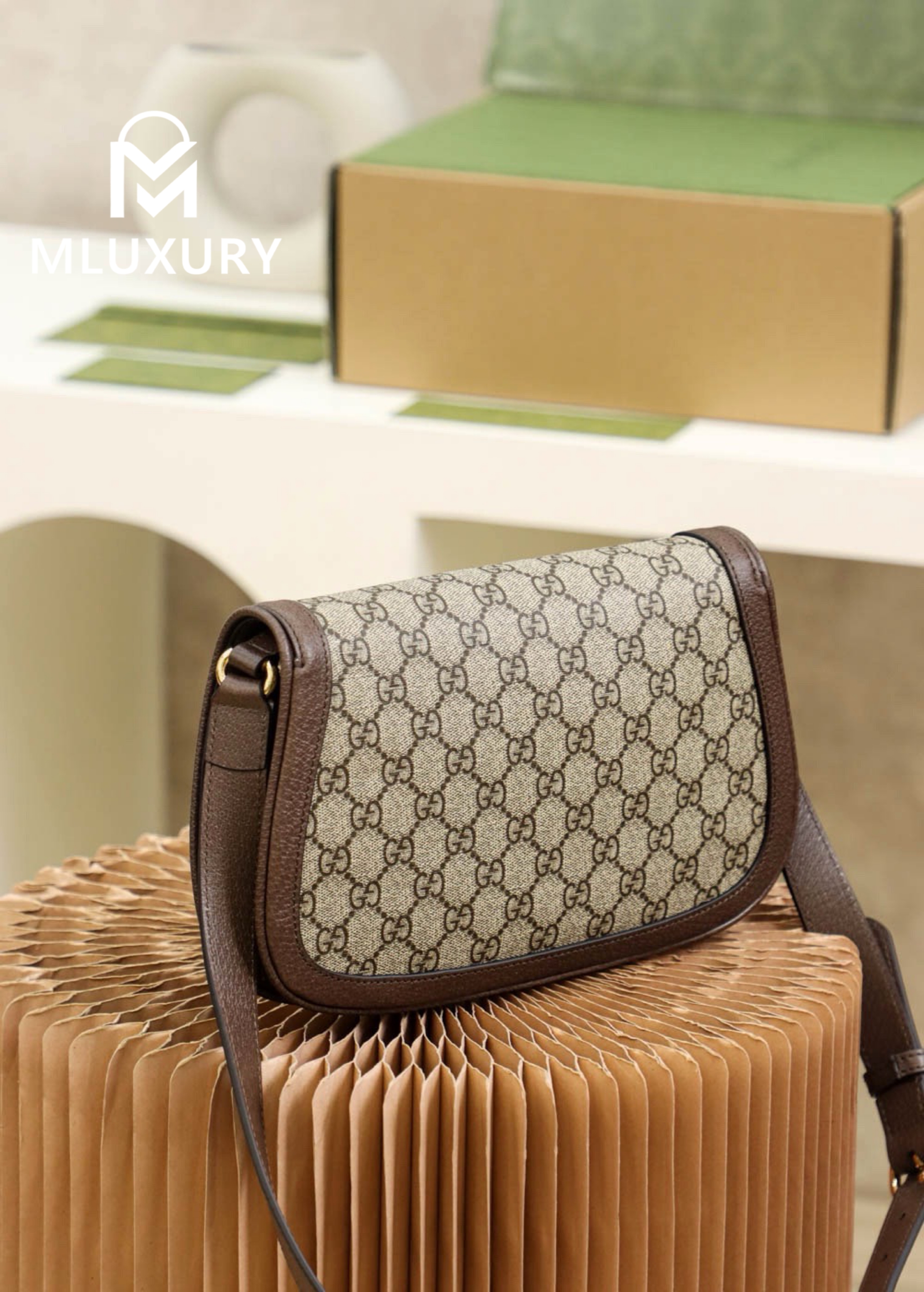 GUCCI Blondie Backpack, Original Leather