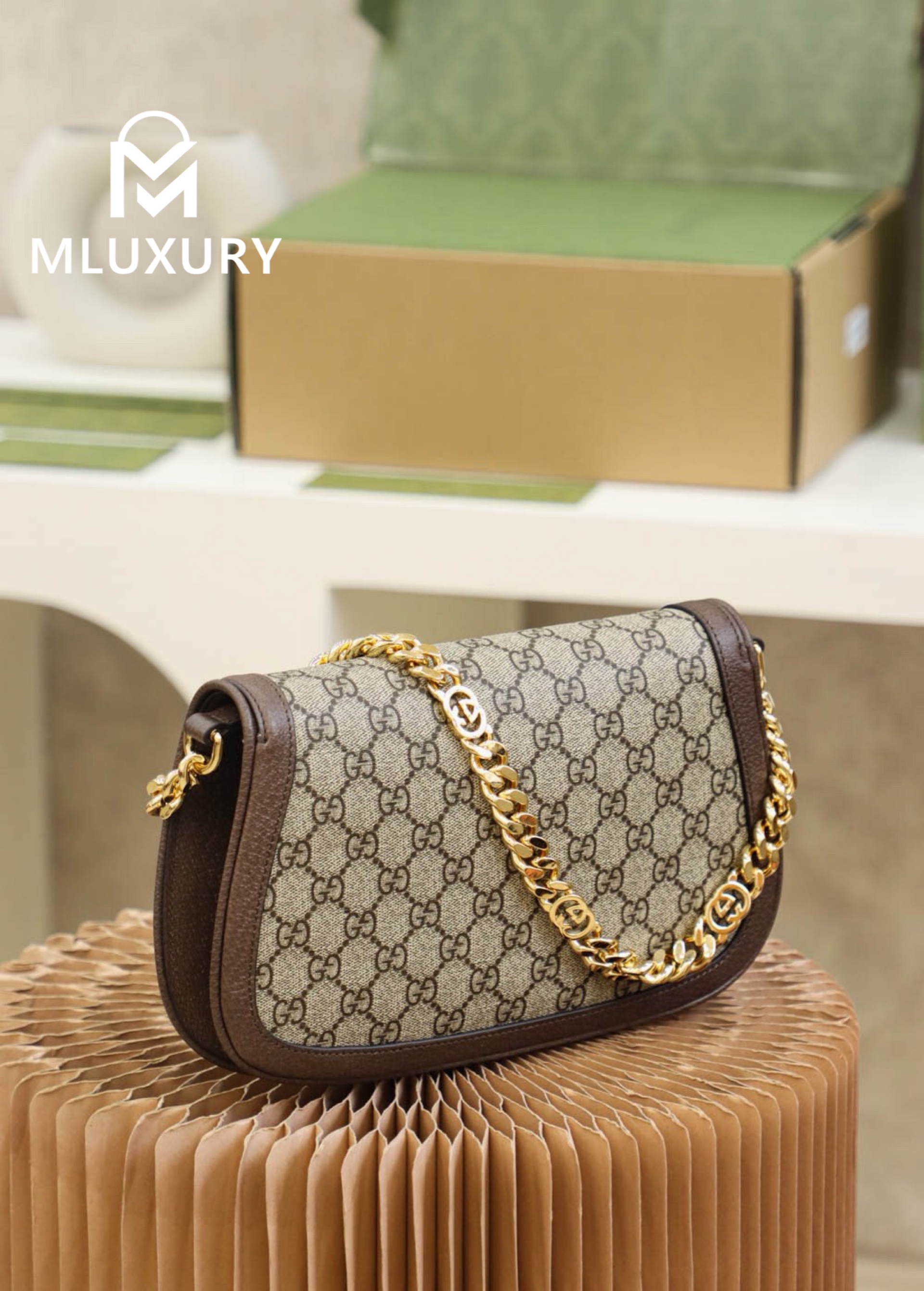 GUCCI Blondie Backpack, Original Leather