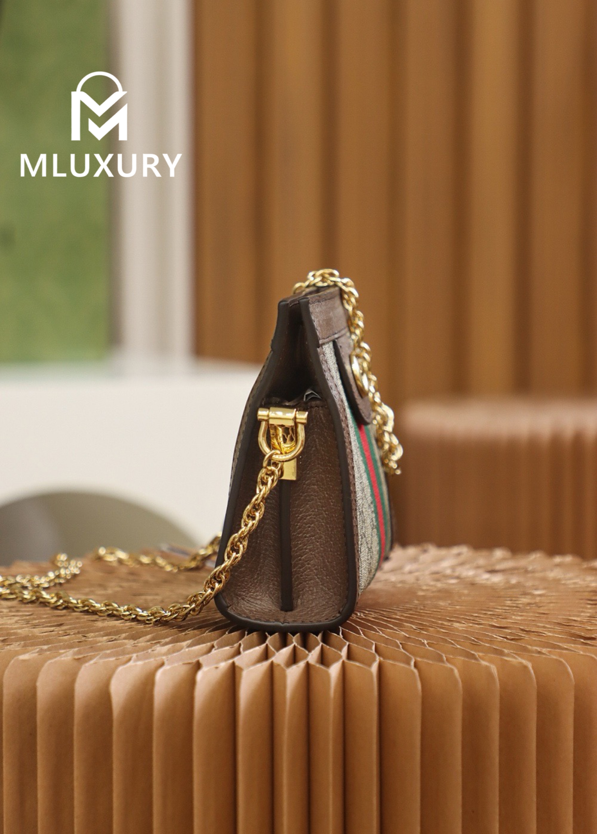 GUCCI Ophida Mini, Genuine Leather