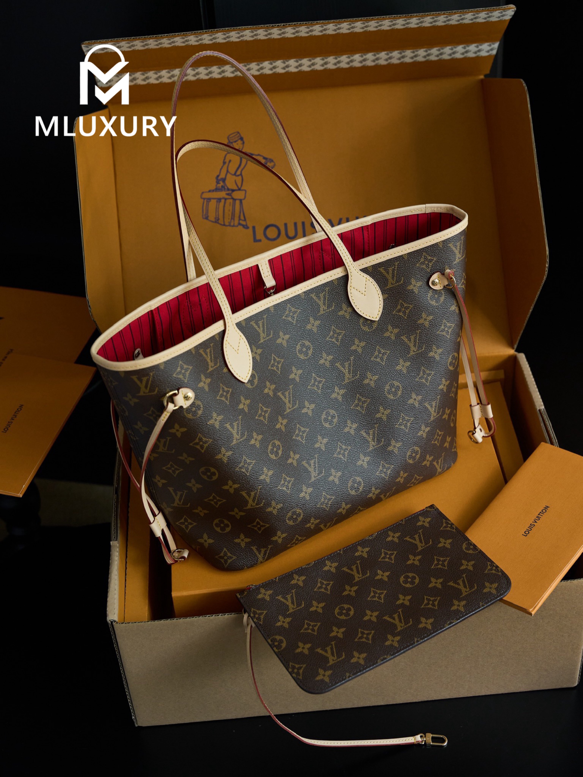 LOUIS VUITTON NEVERFULL (Medium)
