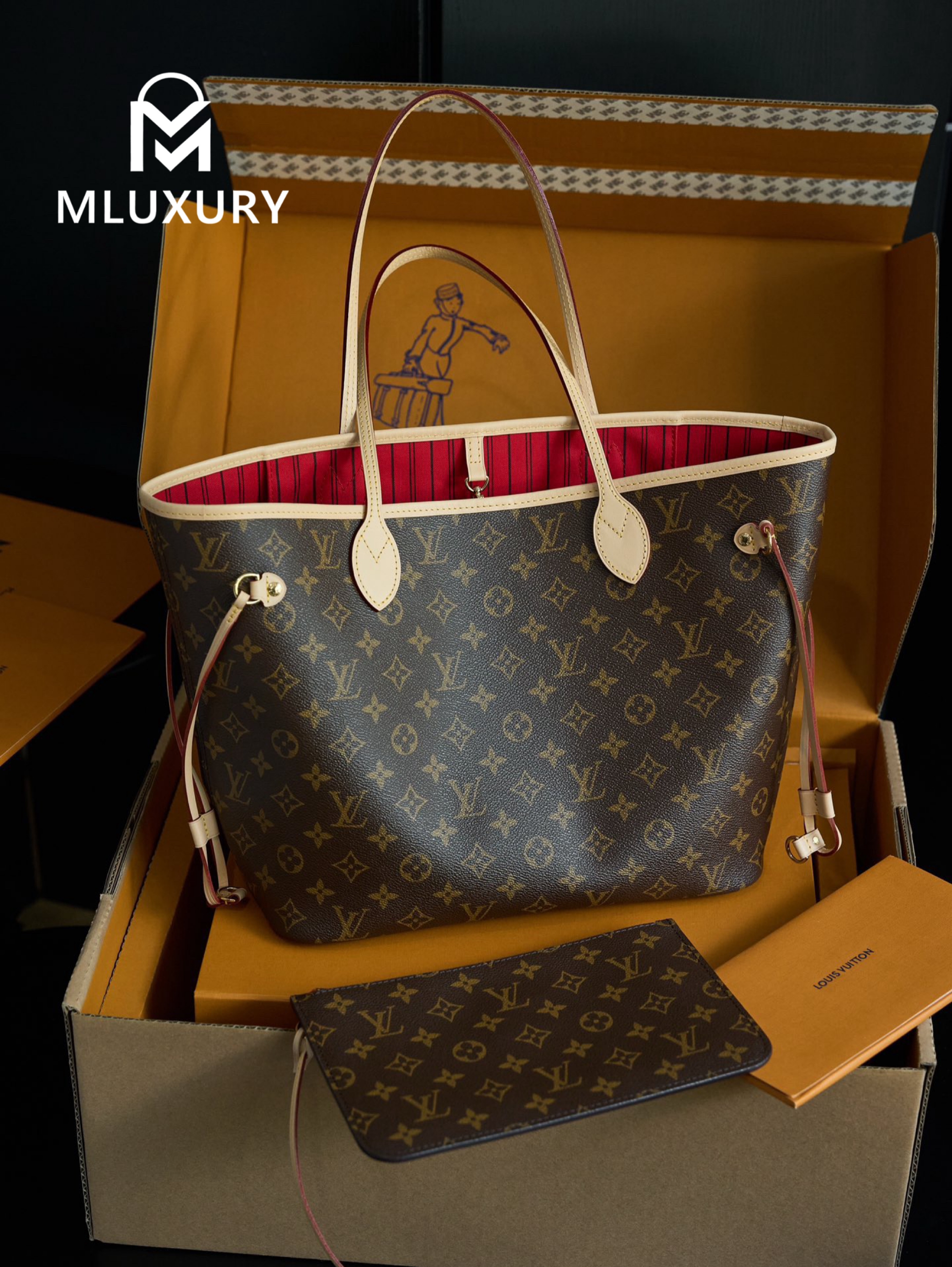 LOUIS VUITTON NEVERFULL (Medium)