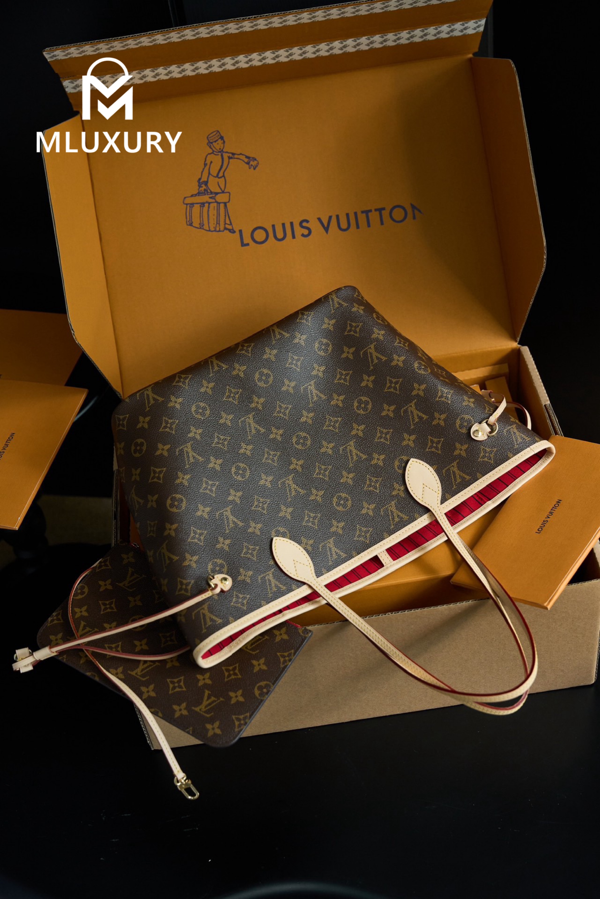 LOUIS VUITTON NEVERFULL (Medium)
