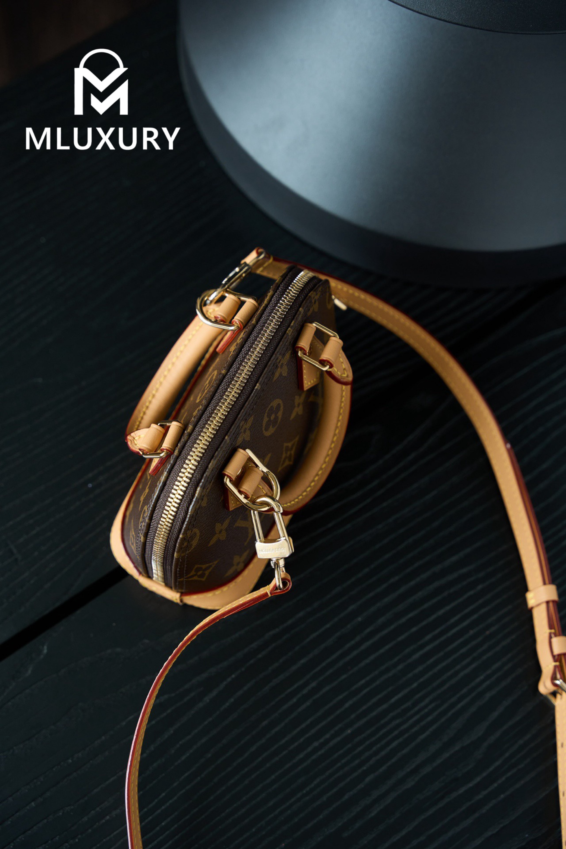 LOUIS VUITTON Alma nano seashell