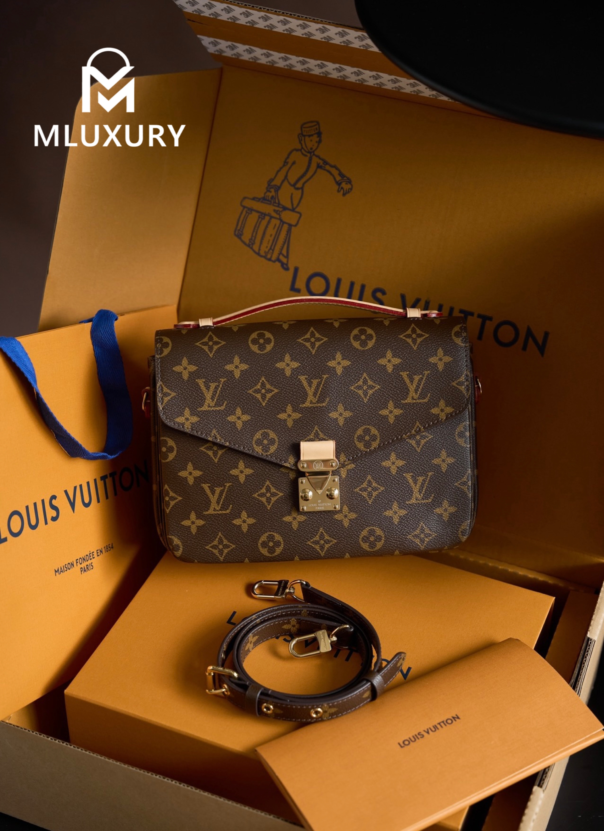 LOUIS VUITTON Pochette Metis Handbag