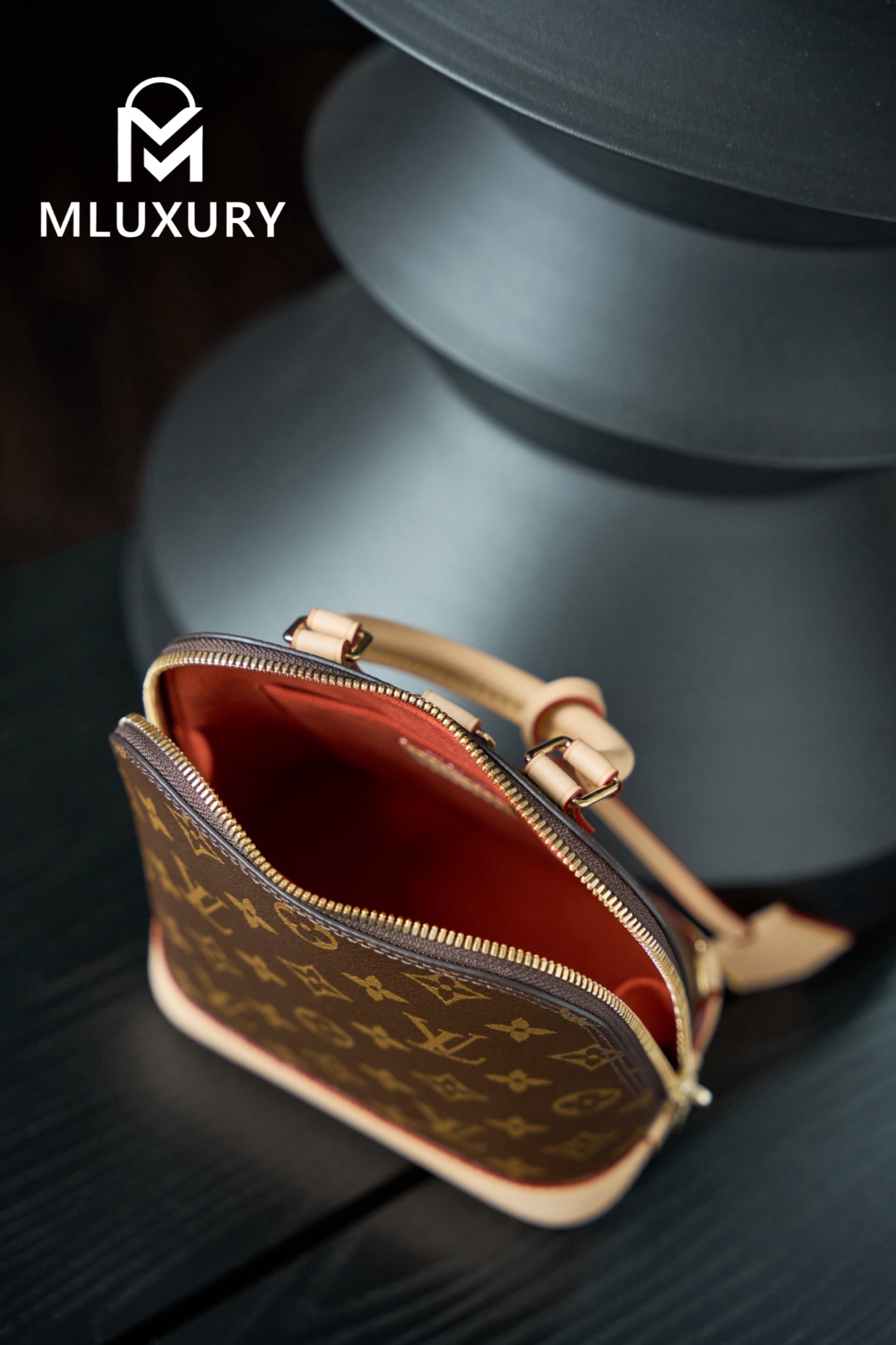 LOUIS VUITTON ALMA Shell Backpack