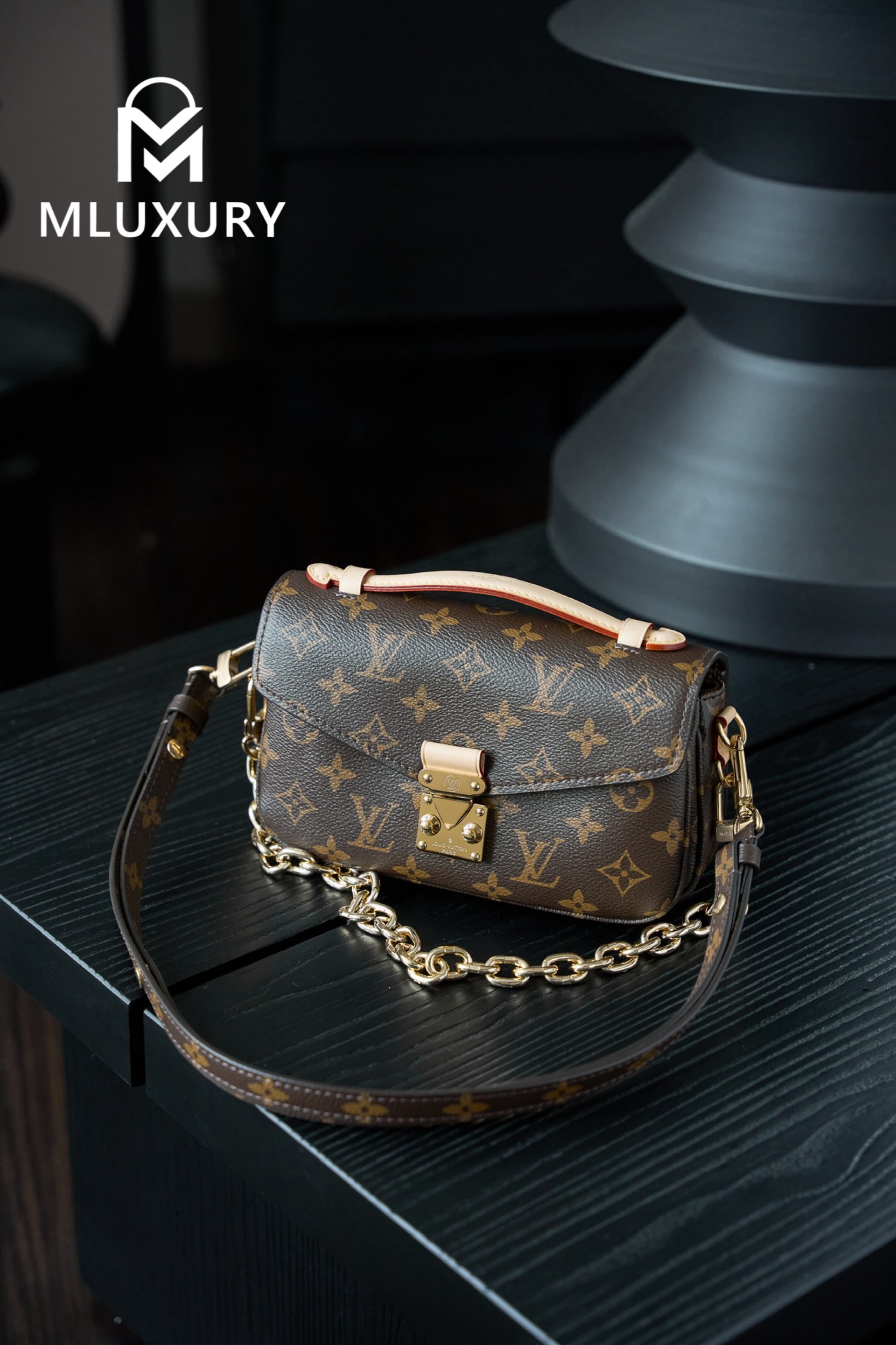 LOUIS VUITTON POCHETTE MÉTIS EAST WEST Handbag