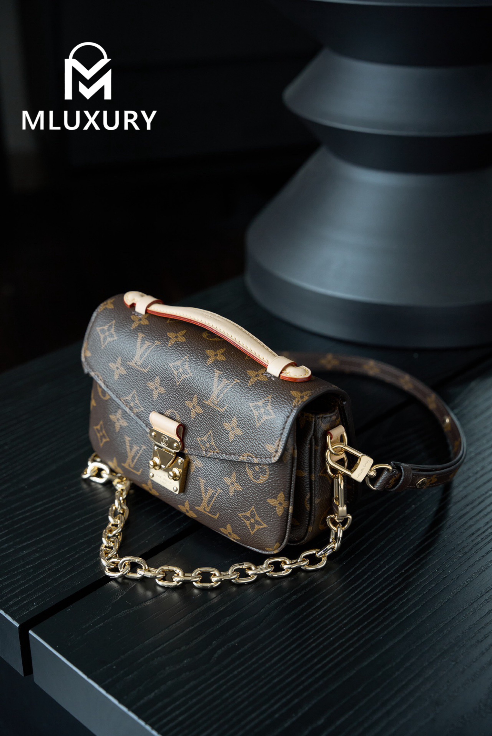 LOUIS VUITTON POCHETTE MÉTIS EAST WEST Handbag