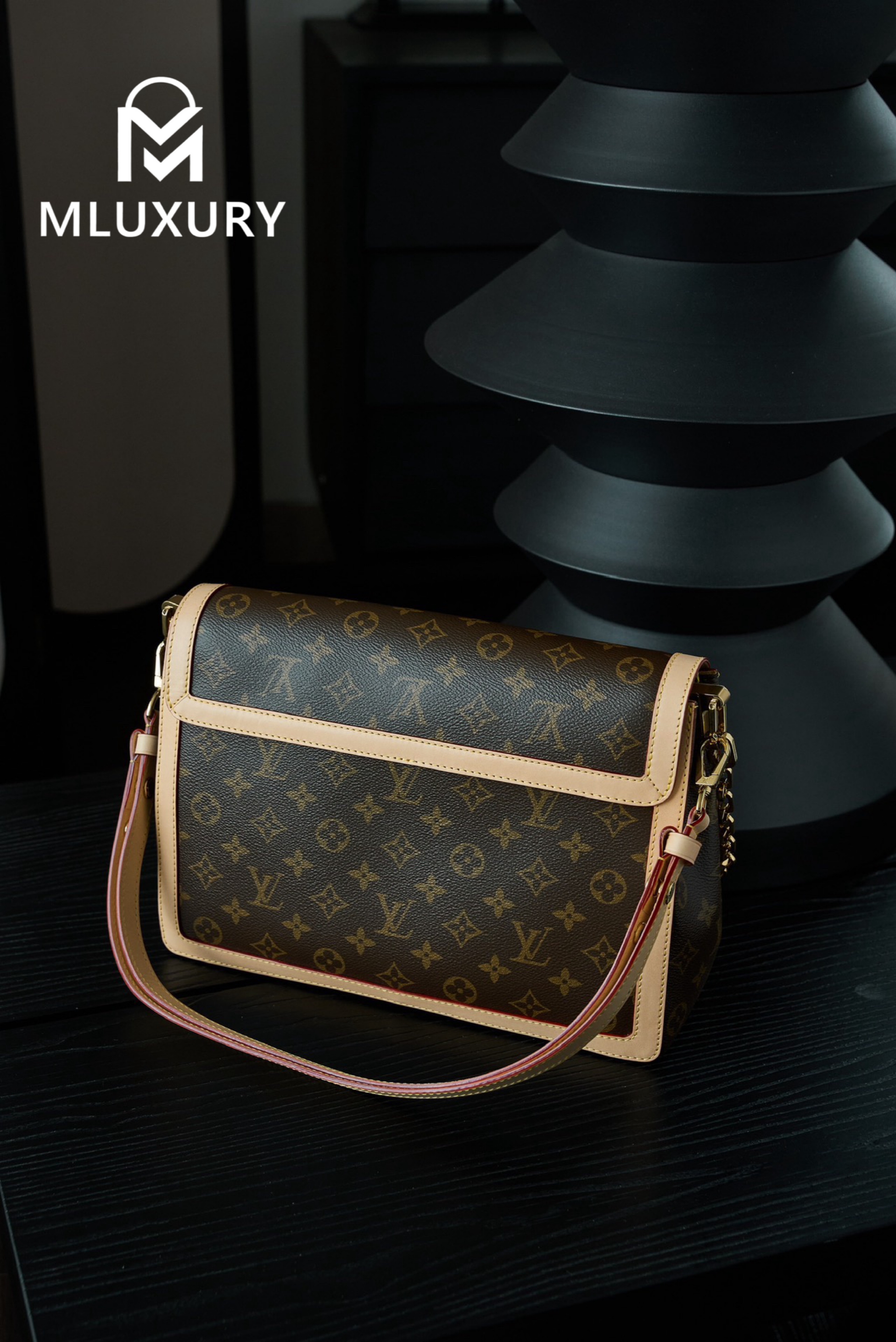 LOUIS VUITTON DAUPHINE SOFT Large Handbag