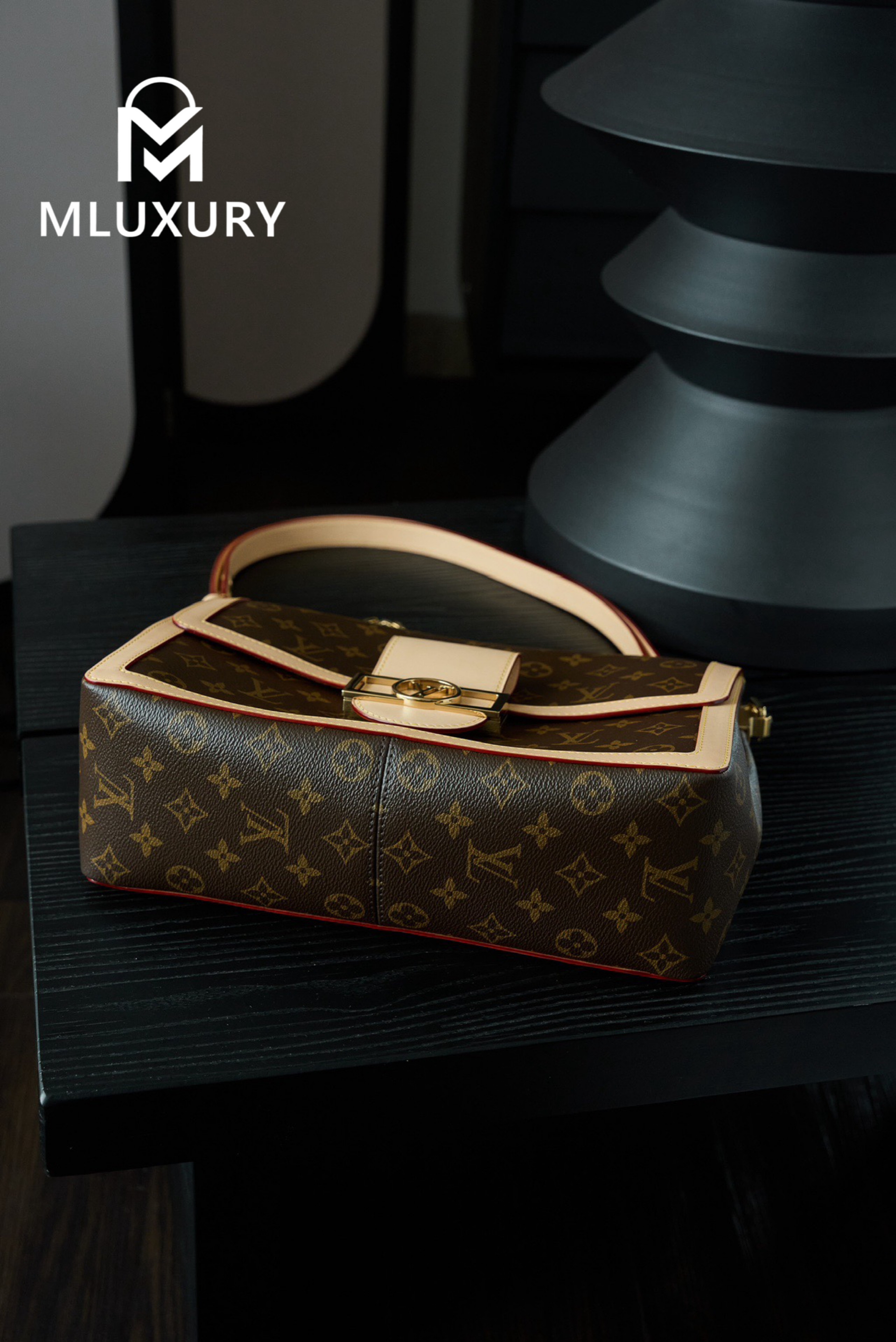 LOUIS VUITTON DAUPHINE SOFT Large Handbag
