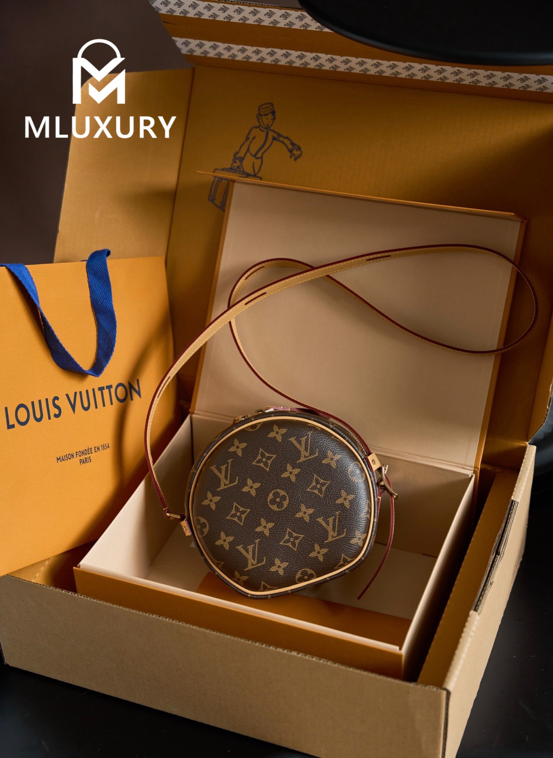 LOUIS VUITTON BOITE CHAPEAU SOUPLE Handbag