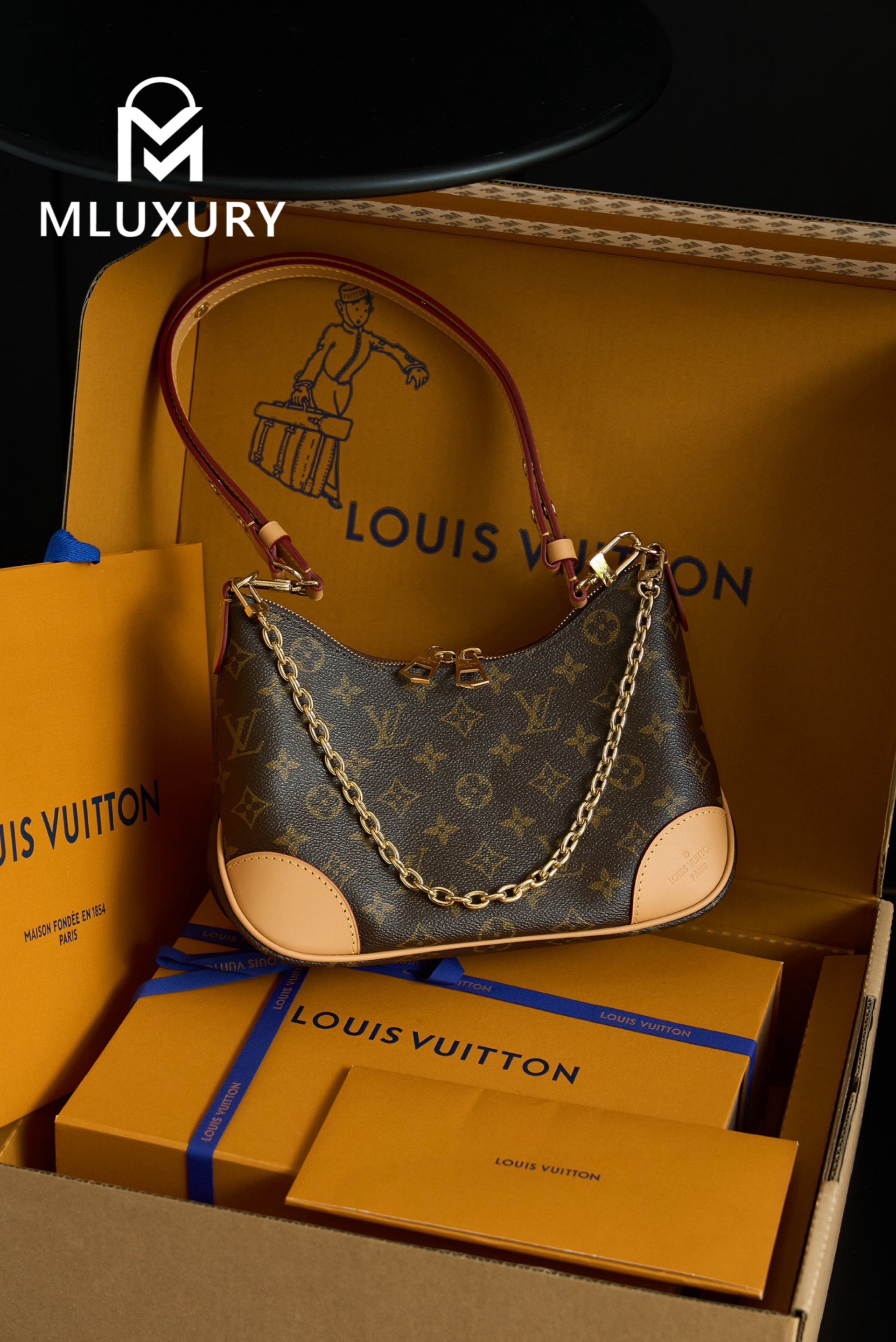 LOUIS VUITTON BOULOGNE Handbag