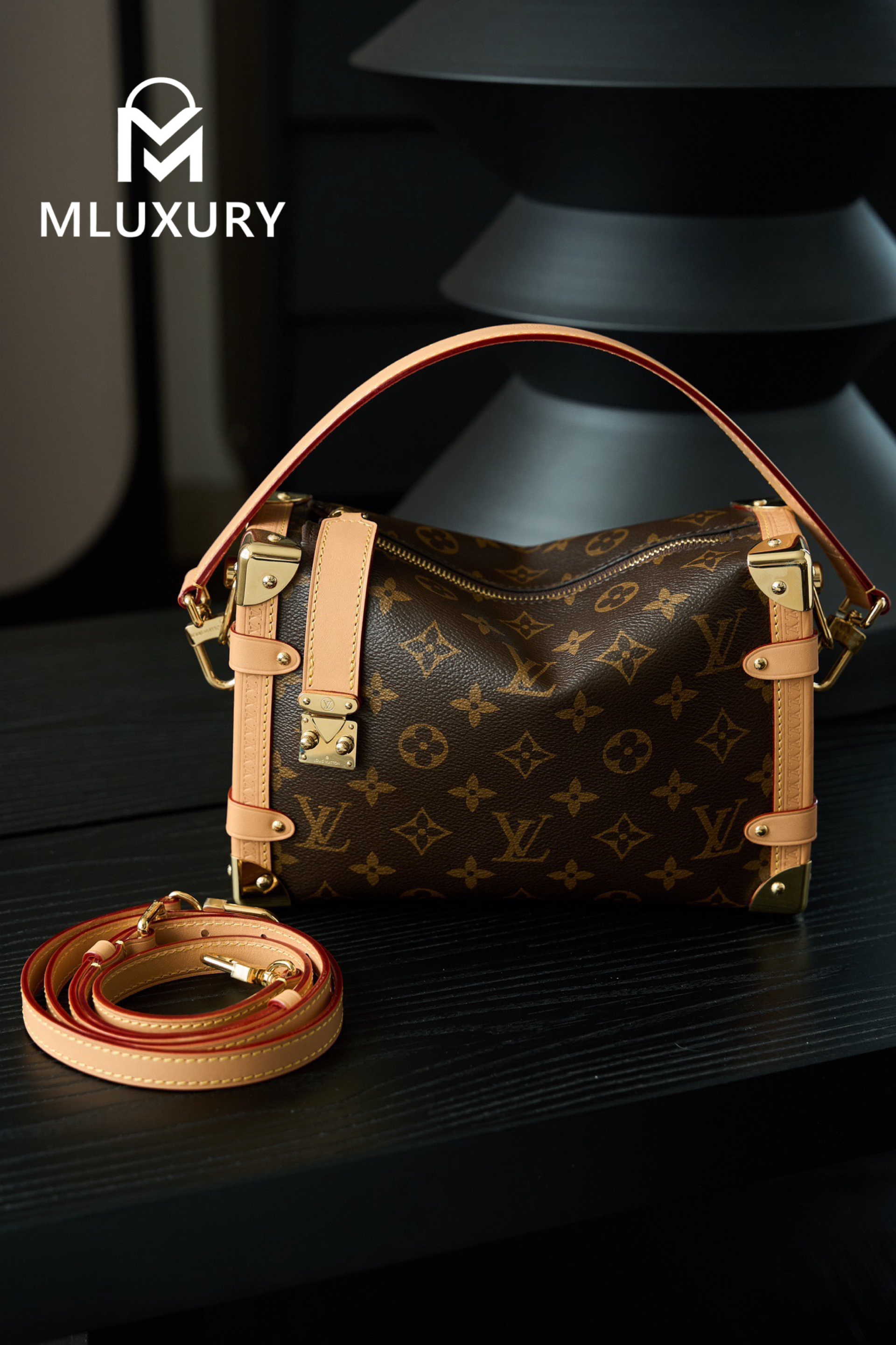 LOUIS VUITTON SIDE TRUNK Handbag