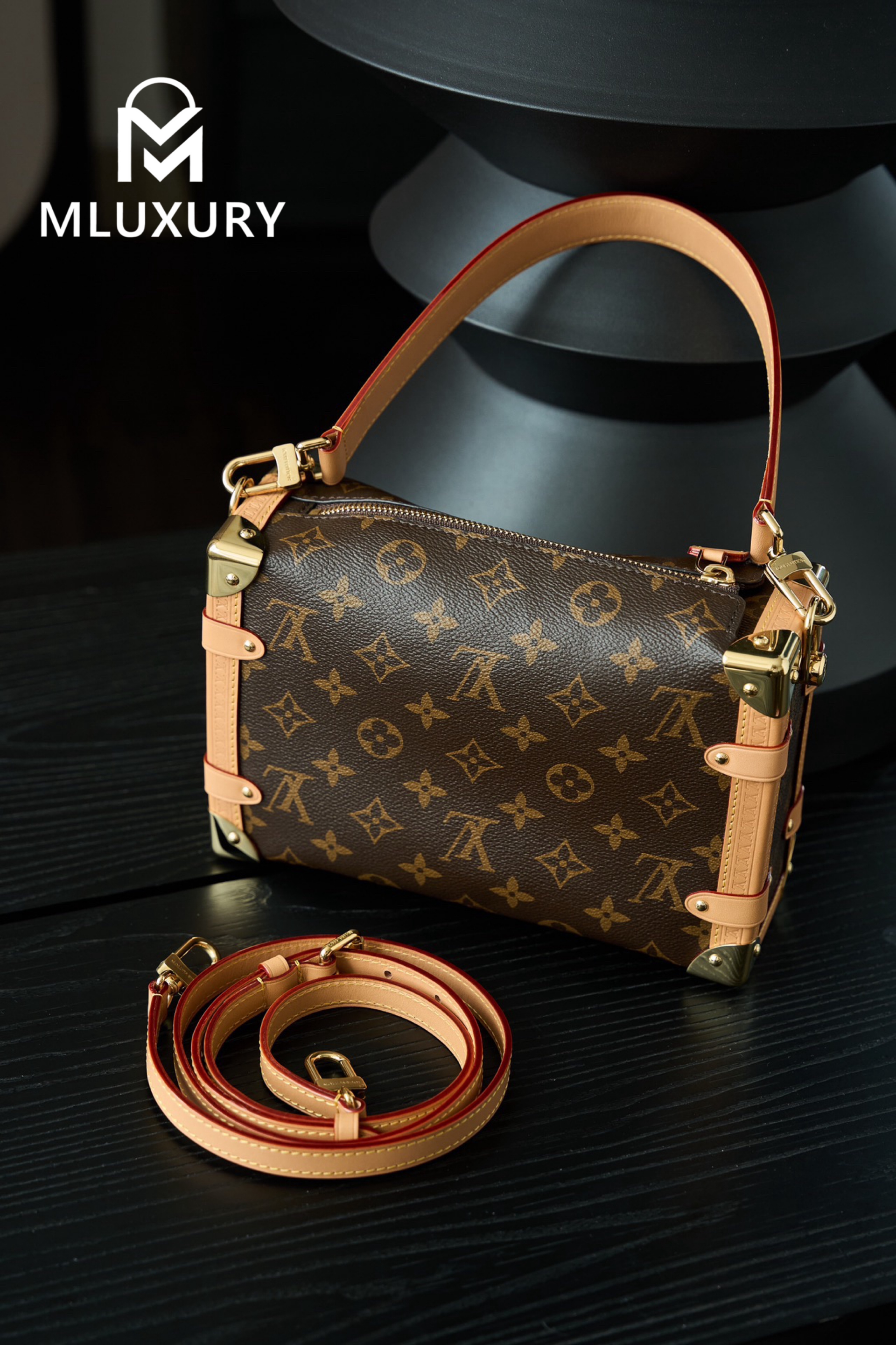 LOUIS VUITTON SIDE TRUNK Handbag