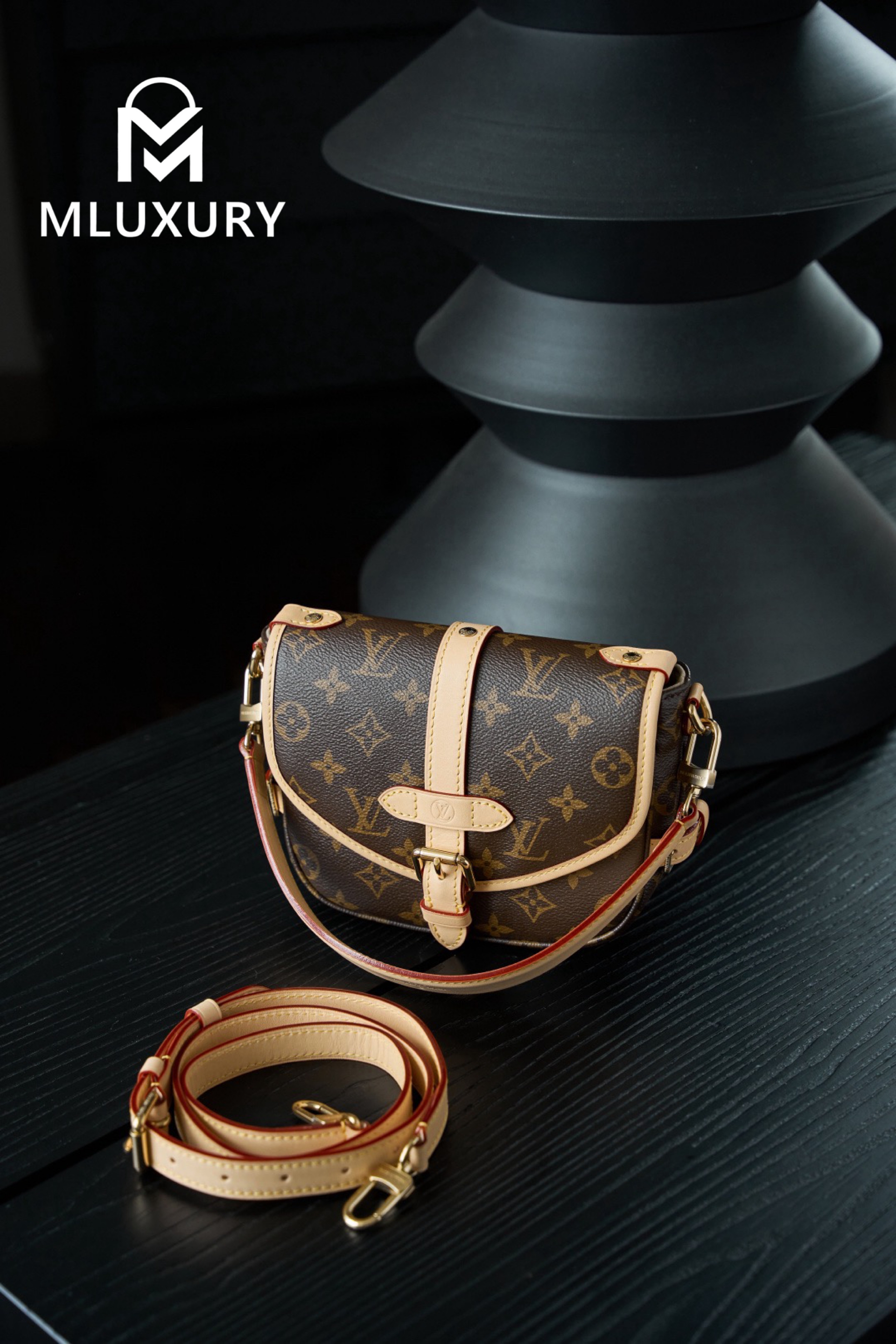 LOUIS VUITTON Saumur BB Handbag