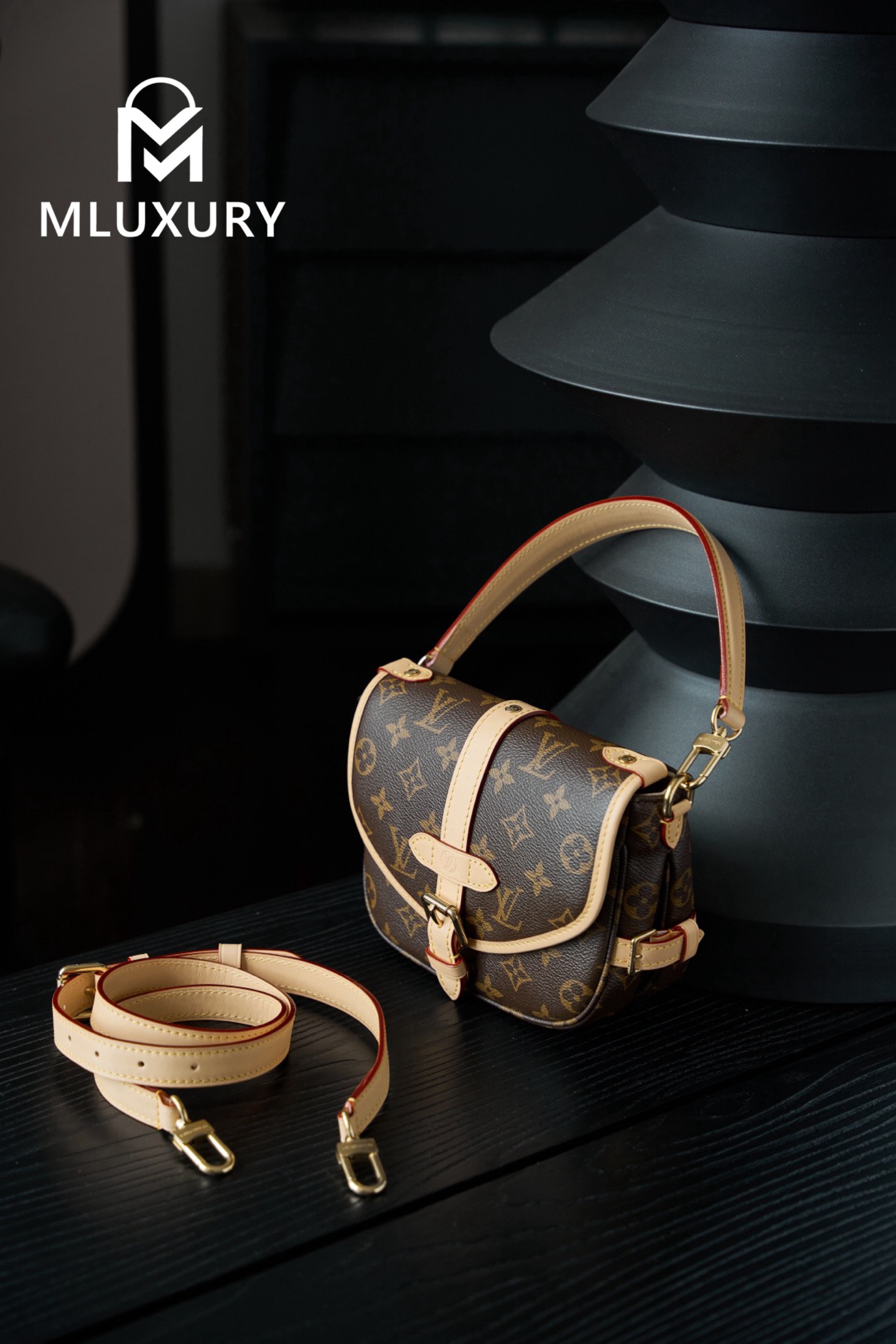 LOUIS VUITTON Saumur BB Handbag