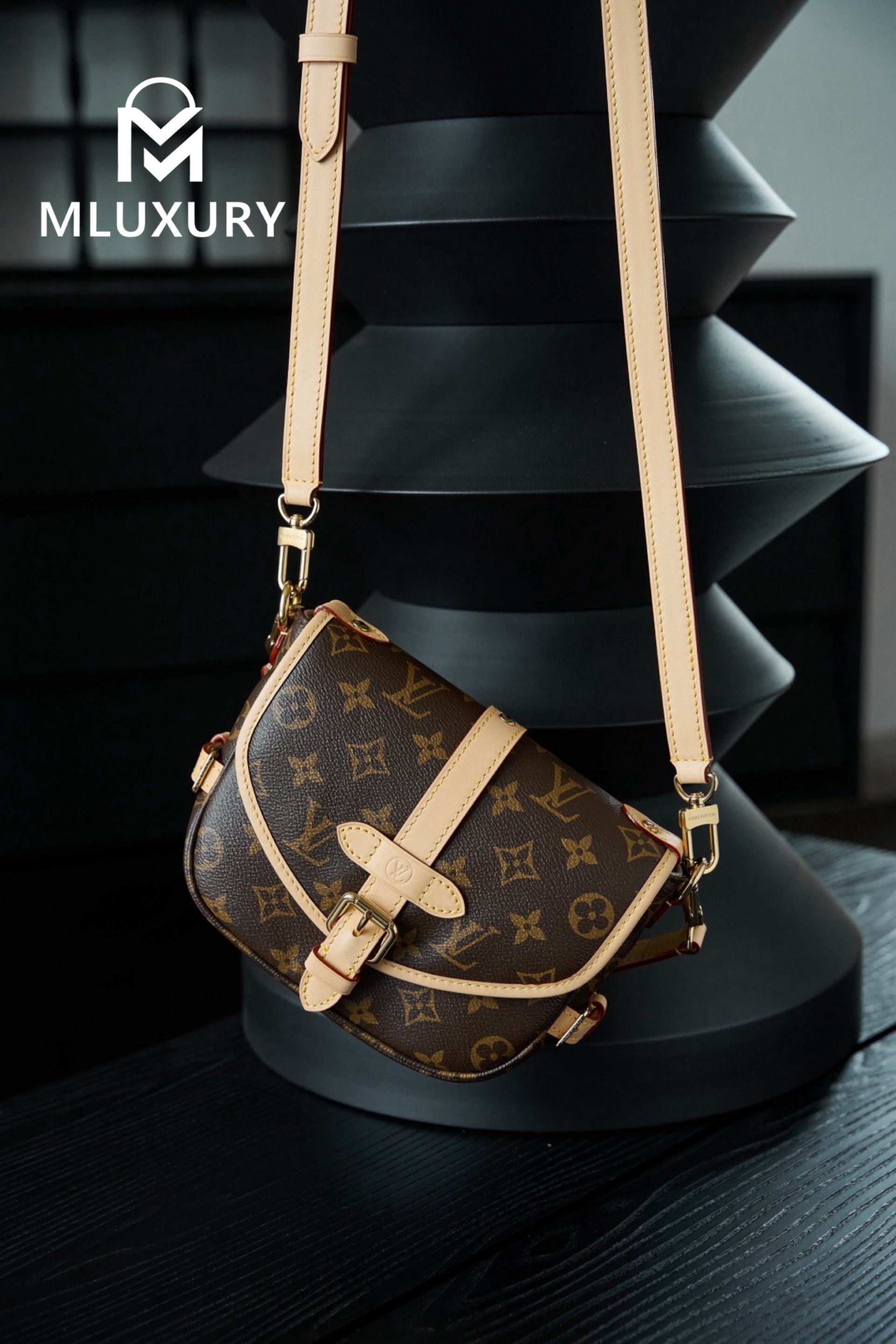 LOUIS VUITTON Saumur BB Handbag