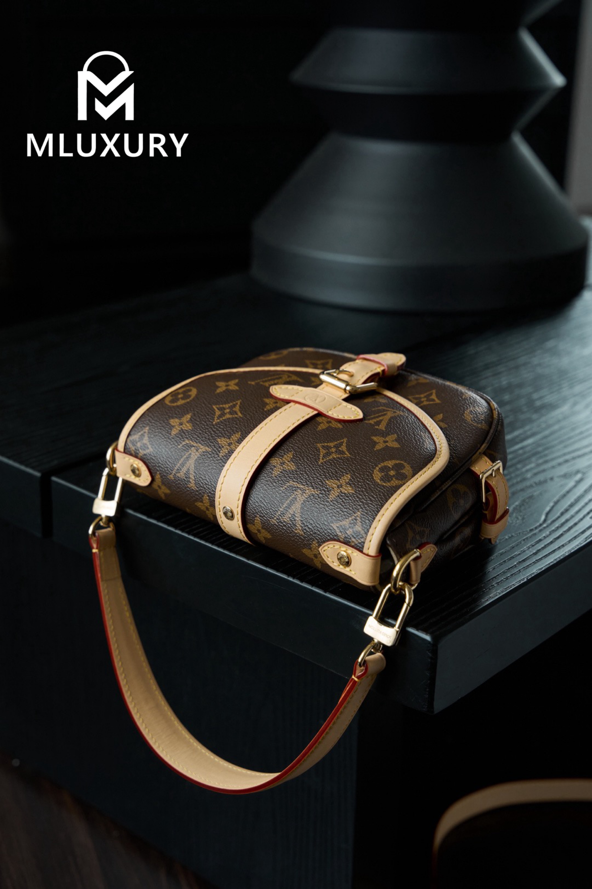 LOUIS VUITTON Saumur BB Handbag