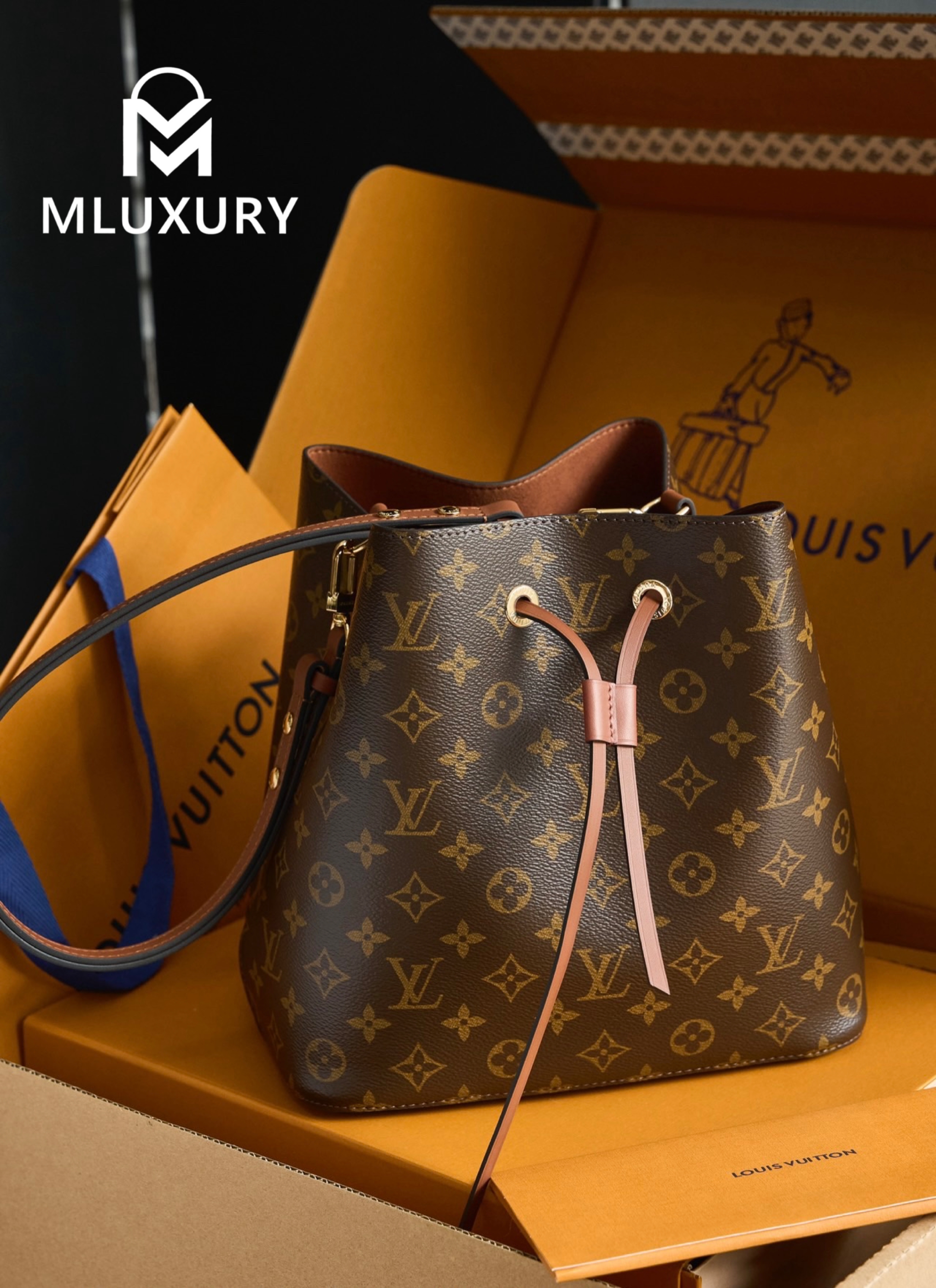 LOUIS VUITTON 𝐍É𝐎𝐍𝐎É Medium Handbag
