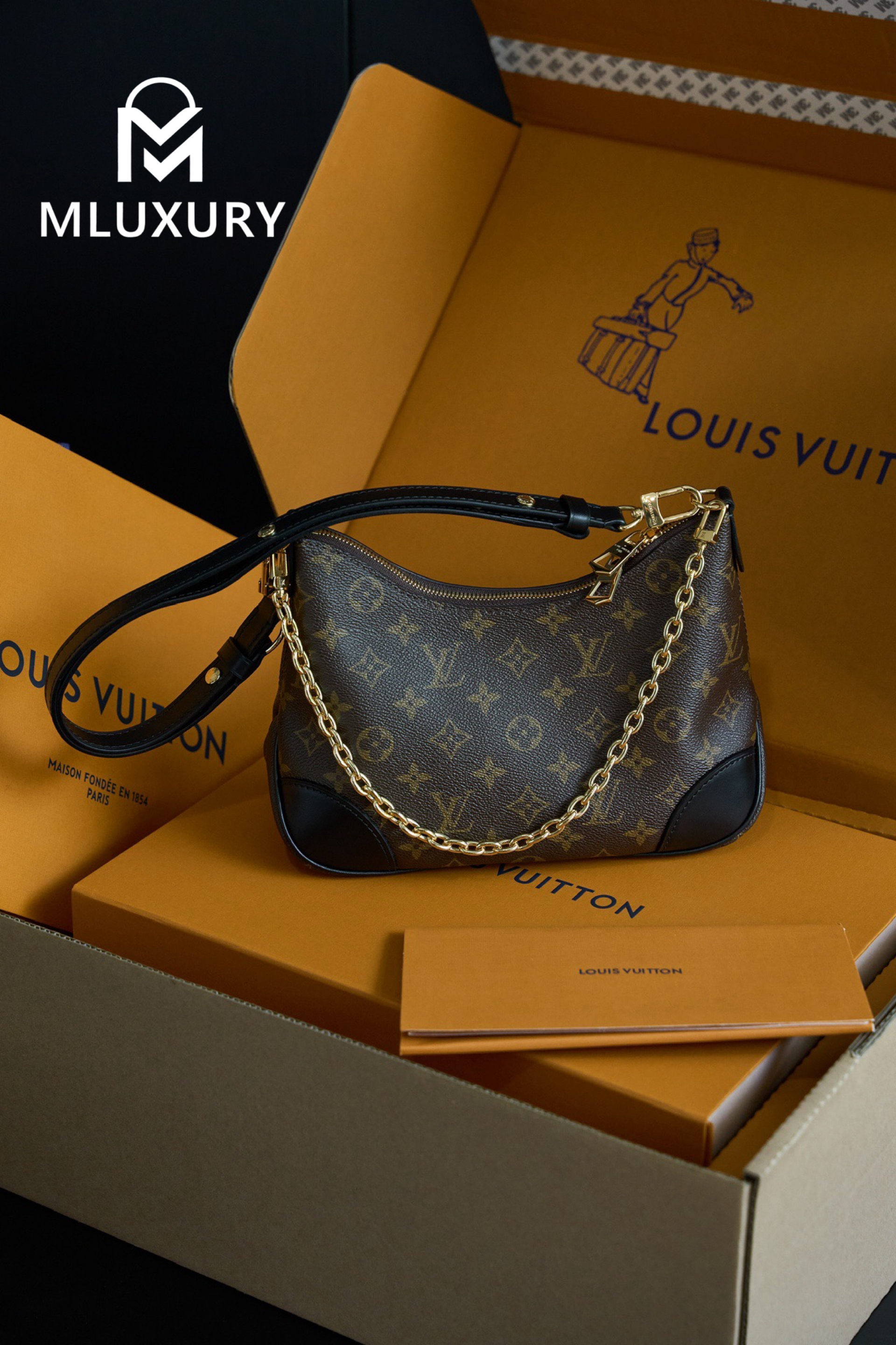 LOUIS VUITTON BOULOGNE Handbag