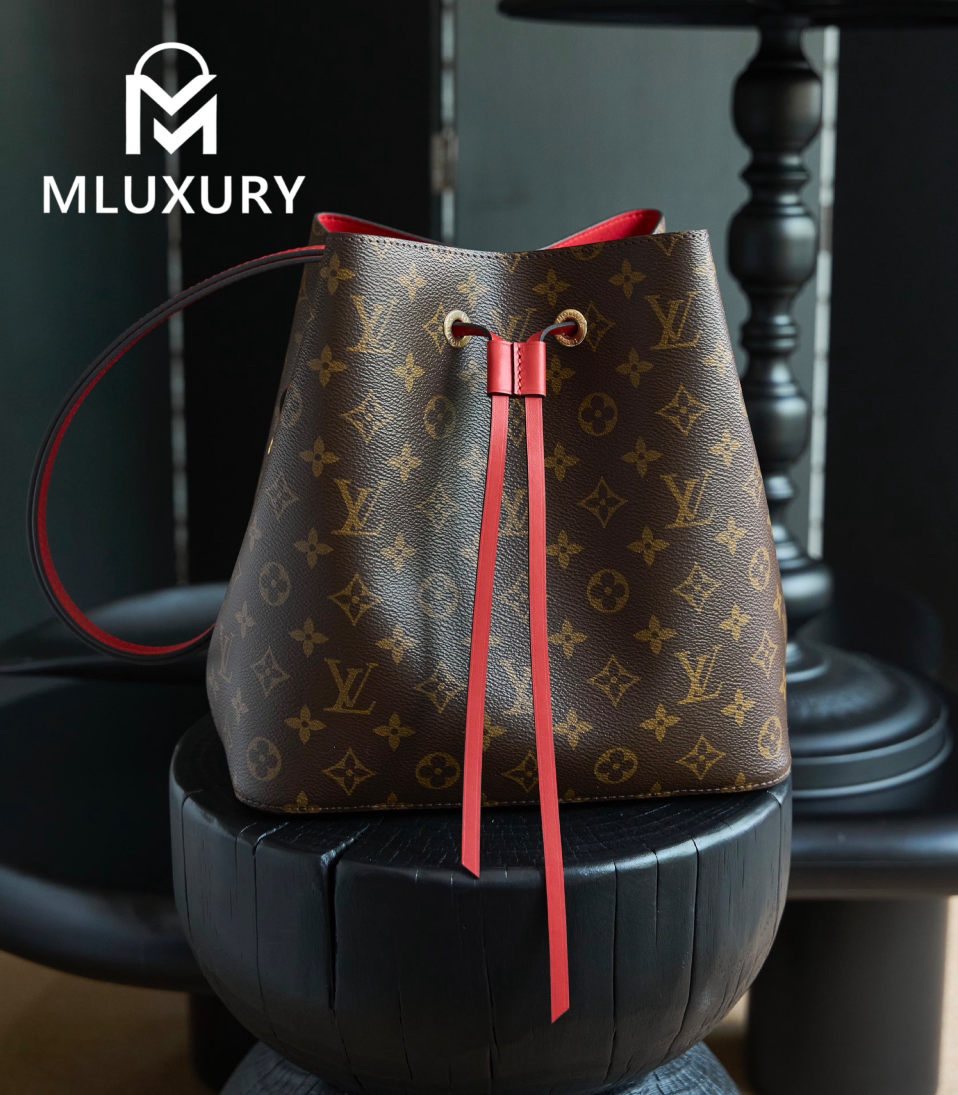 LOUIS VUITTON 𝐍É𝐎𝐍𝐎É Medium Handbag