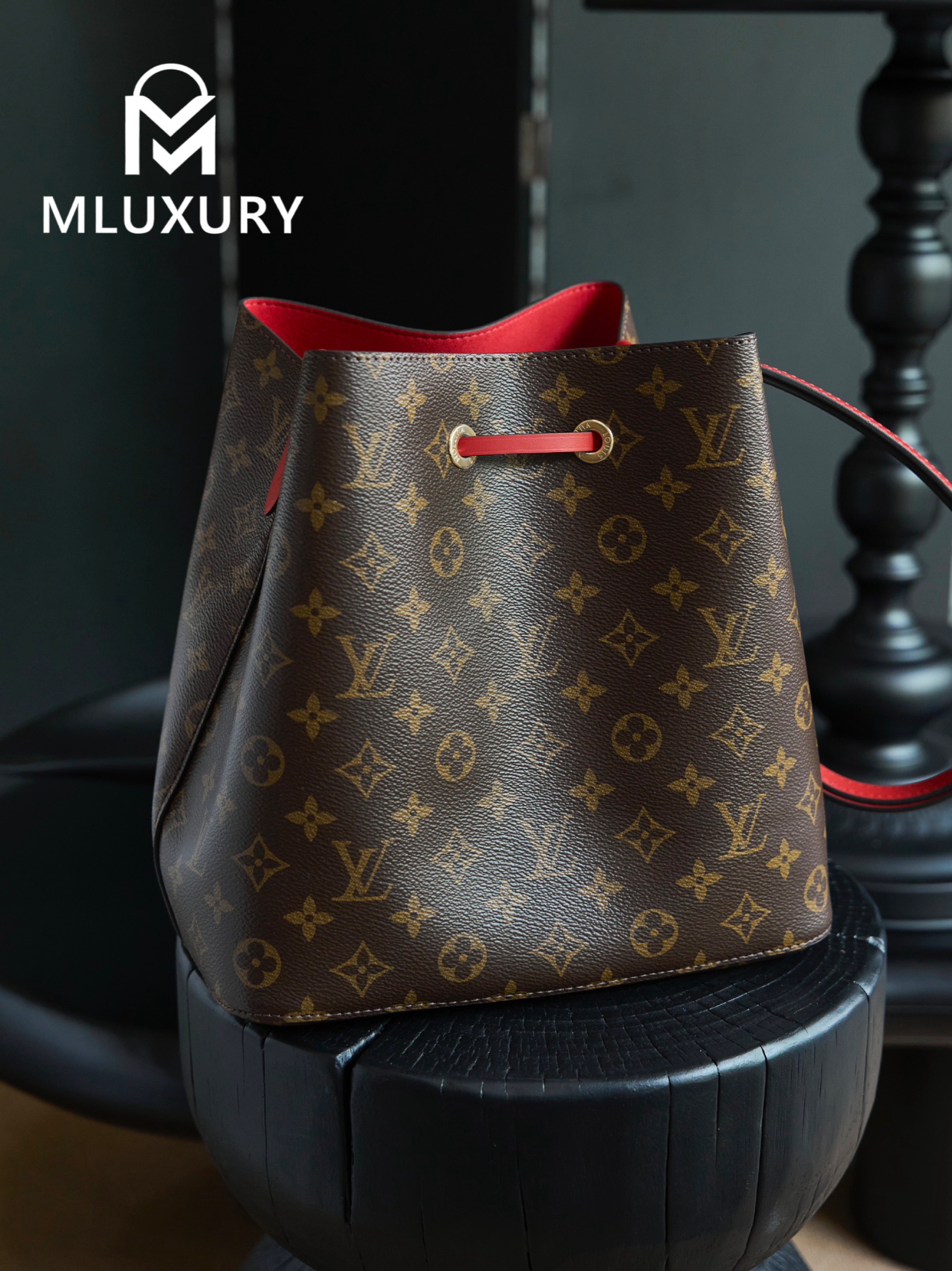 LOUIS VUITTON 𝐍É𝐎𝐍𝐎É Medium Handbag