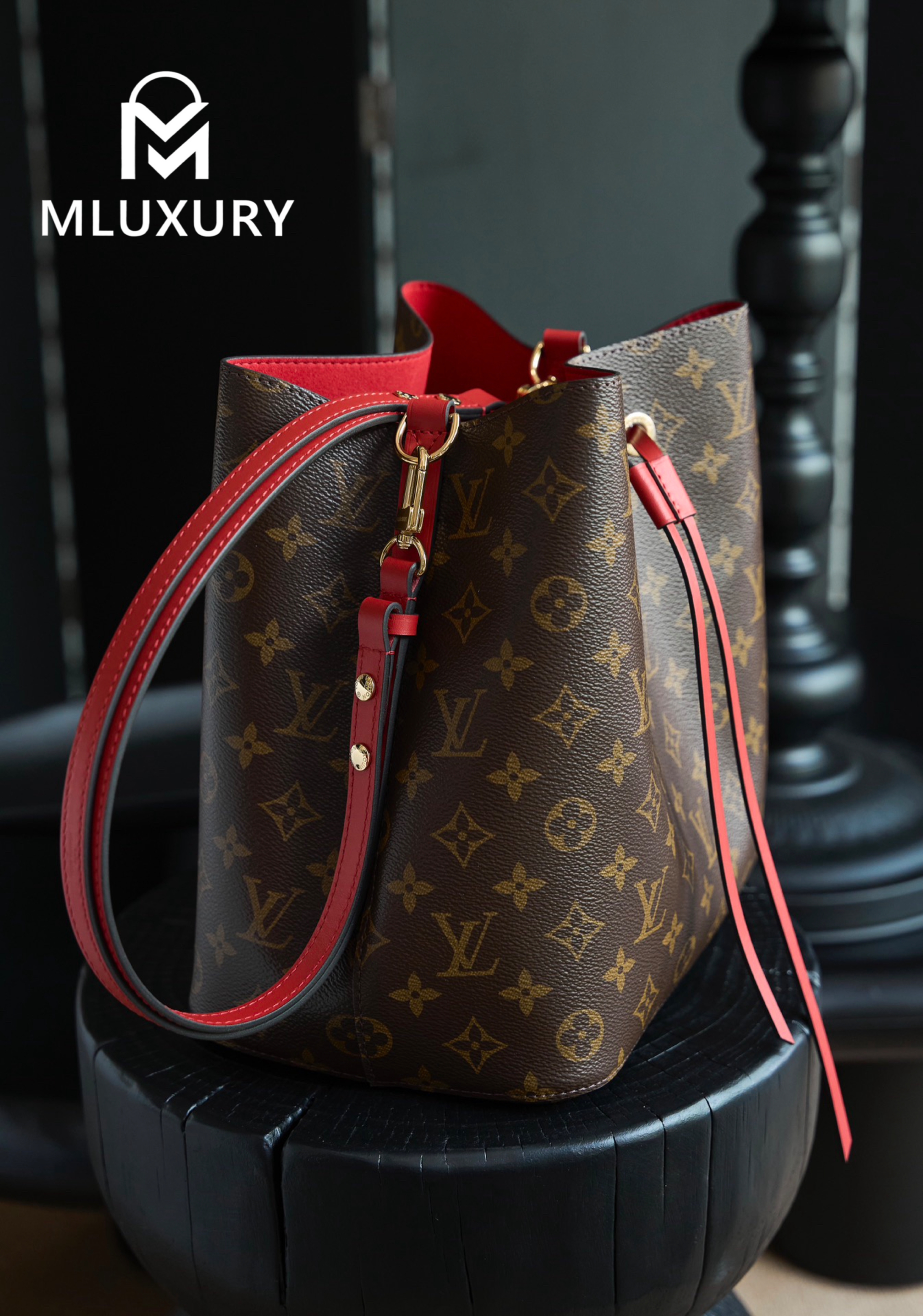 LOUIS VUITTON 𝐍É𝐎𝐍𝐎É Medium Handbag