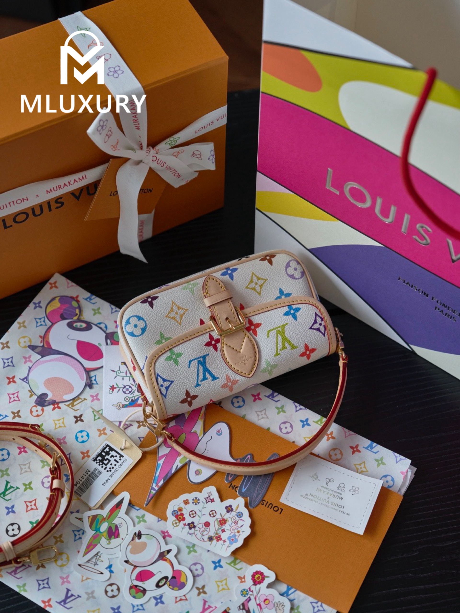 LOUIS VUITTON Nano Diane Handbag