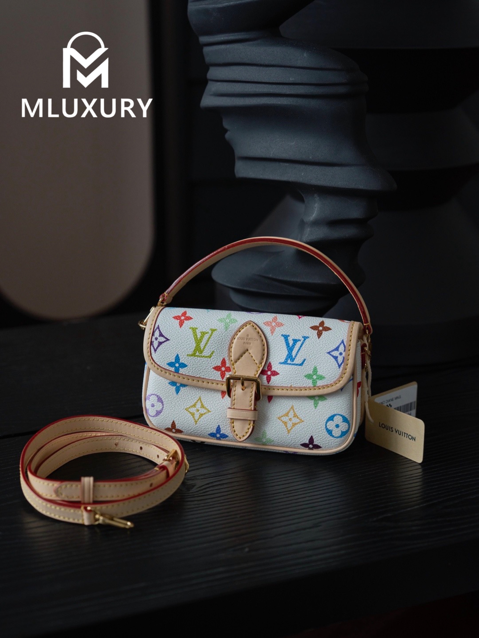 LOUIS VUITTON Nano Diane Handbag