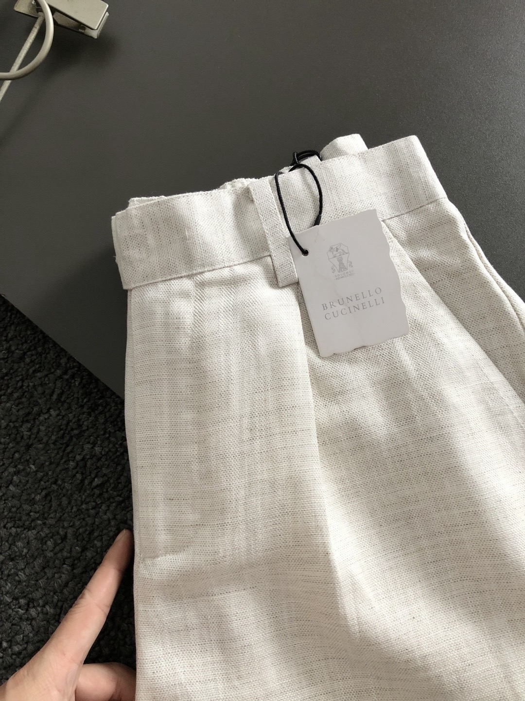 BRUNELLO CUCINELLI Linen Casual Shorts