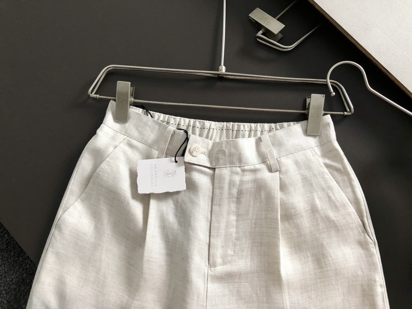 BRUNELLO CUCINELLI Linen Casual Shorts
