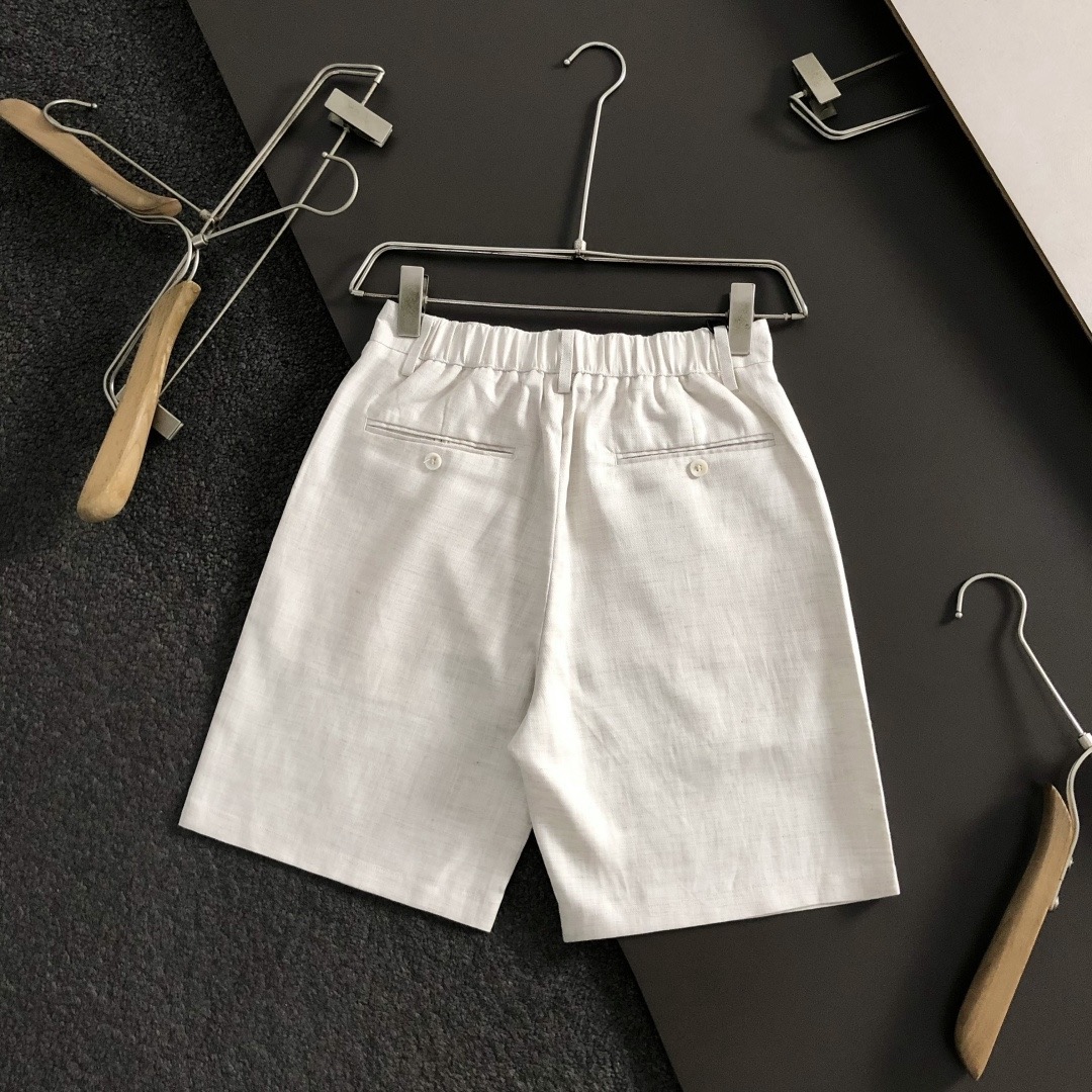 BRUNELLO CUCINELLI Linen Casual Shorts