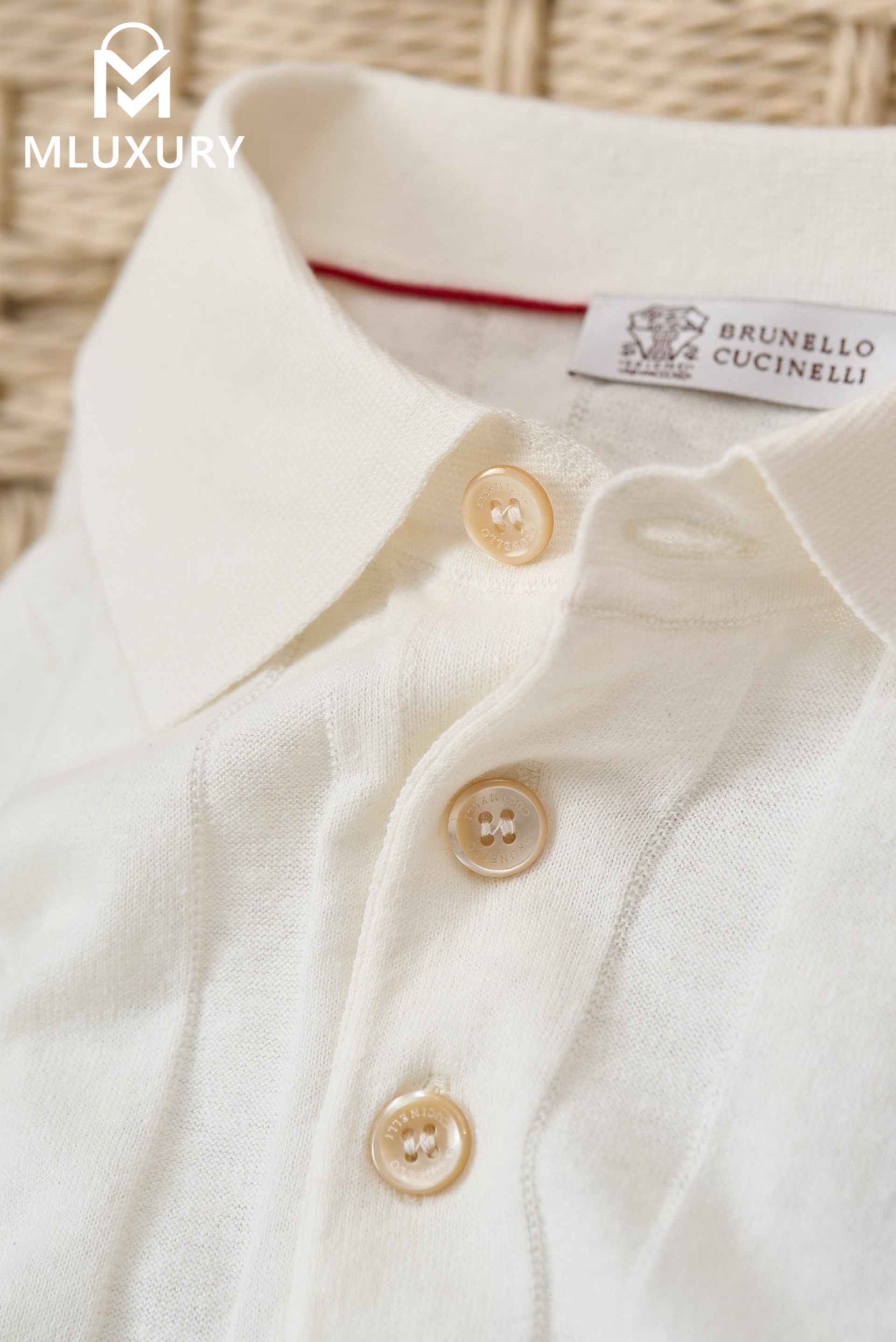 BRUNELLO CUCINELLI Knitted Polo Shirt