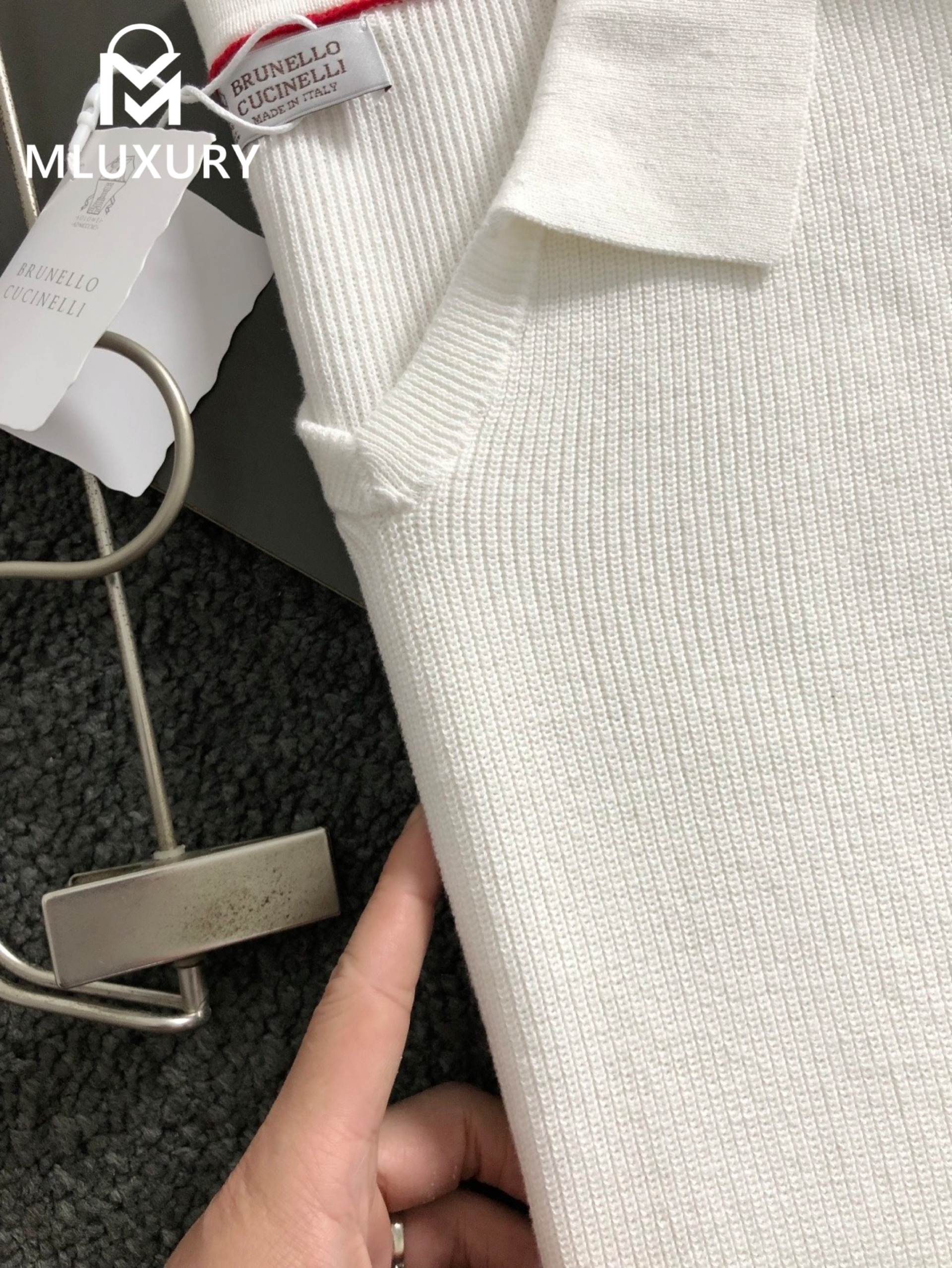 BRUNELLO CUCINELLI Wool Short-Sleeve T-Shirt