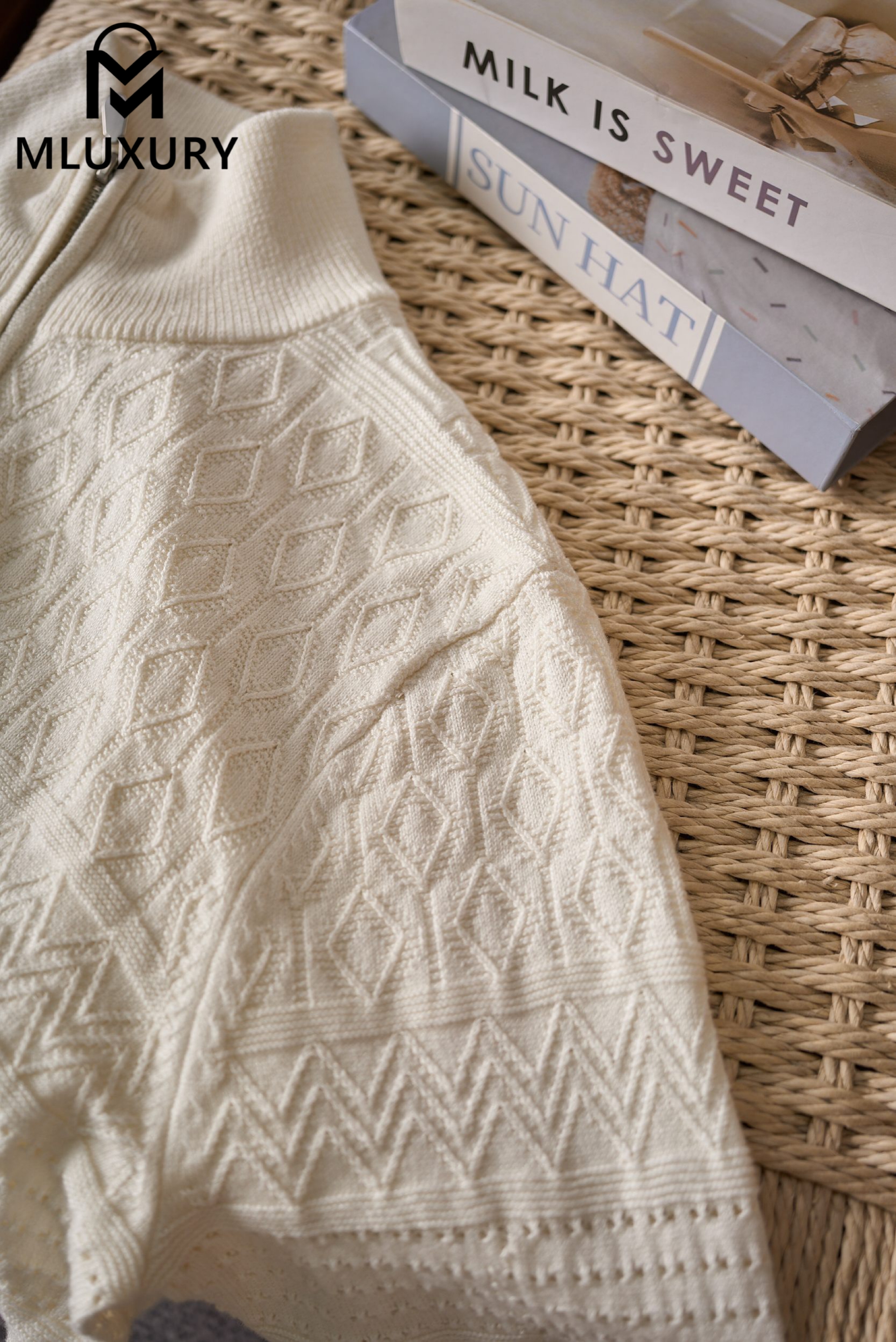 BRUNELLO CUCINELLI Stand-up collar zip-up knit cardigan