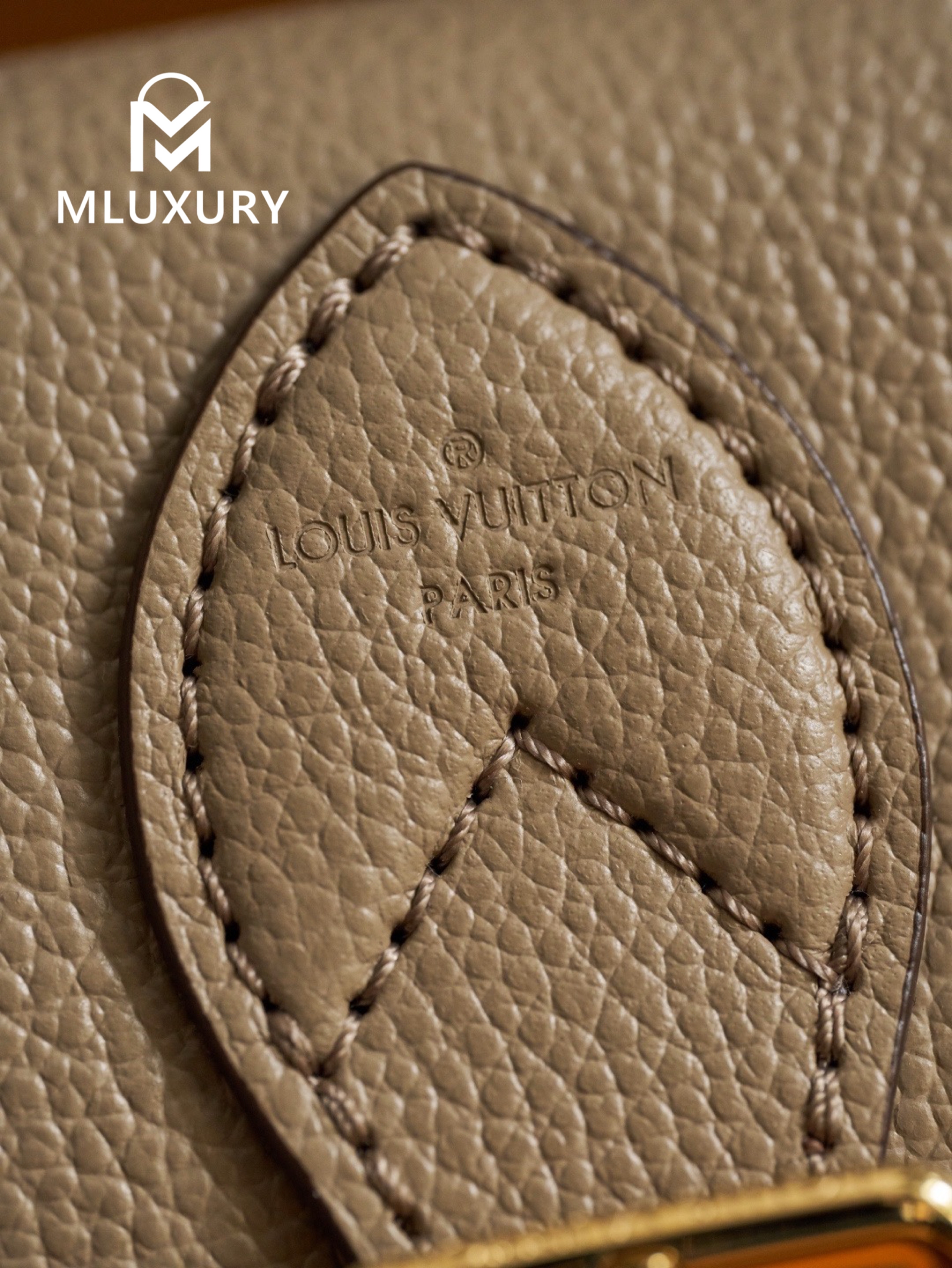 LOUIS VUITTON NANO DIANE Handbag, Elephant Grey