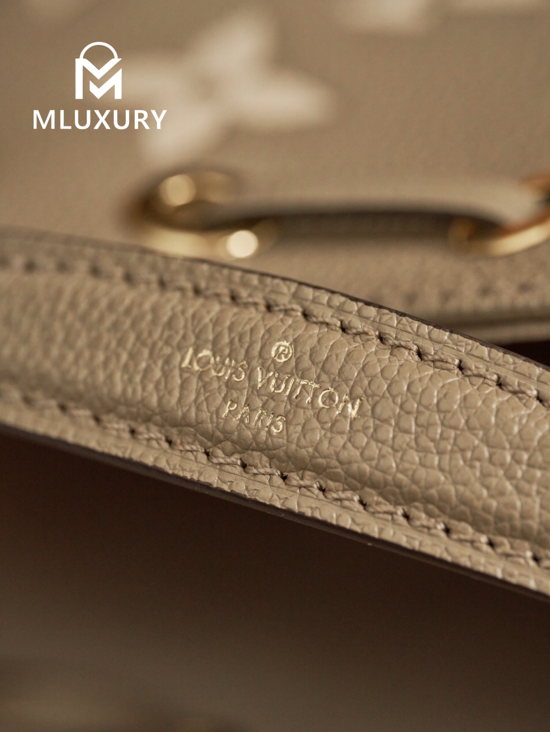 LOUIS VUITTON NANO NOE Handbag, Elephant Grey