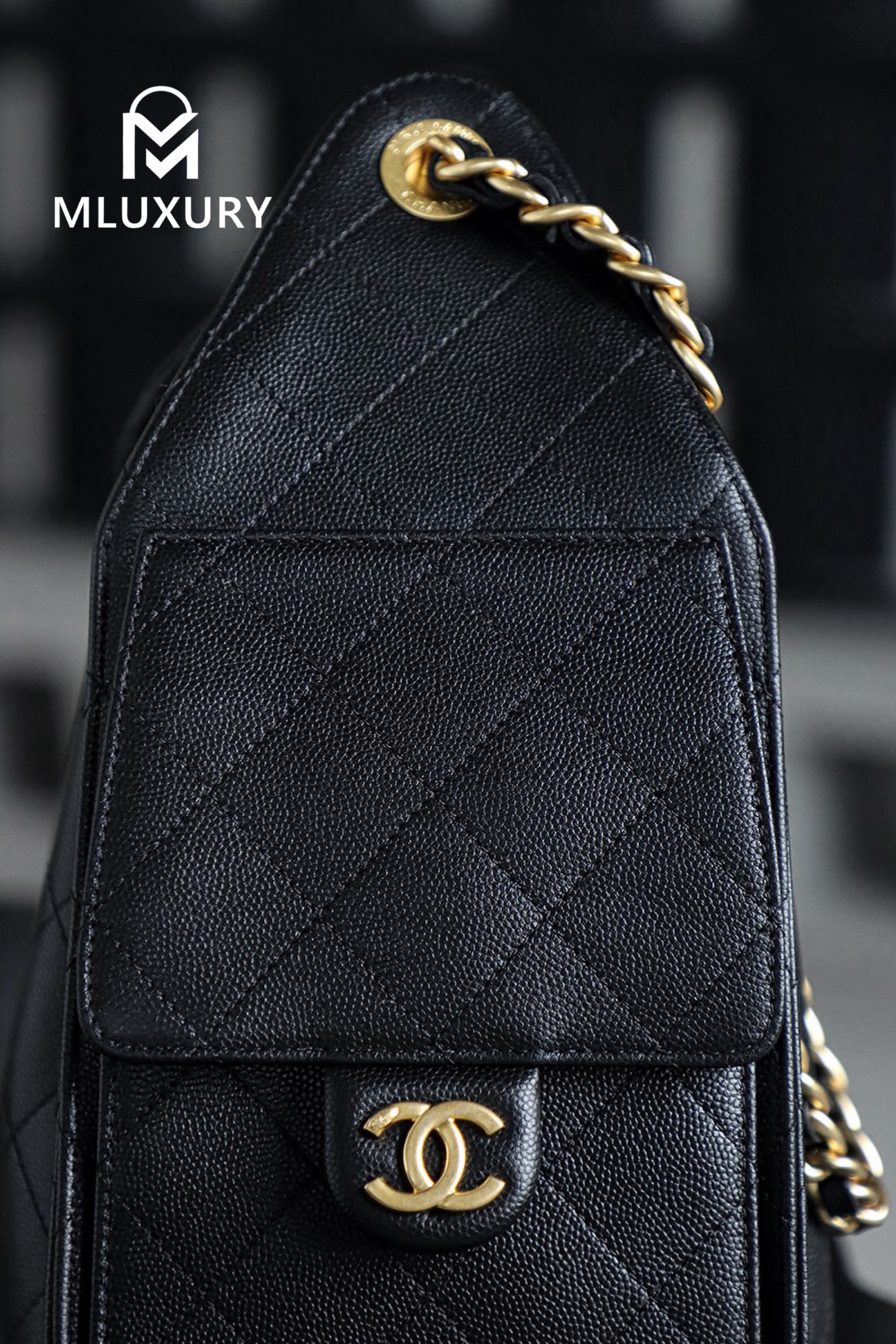 CHANEL 25bag (Small), Black