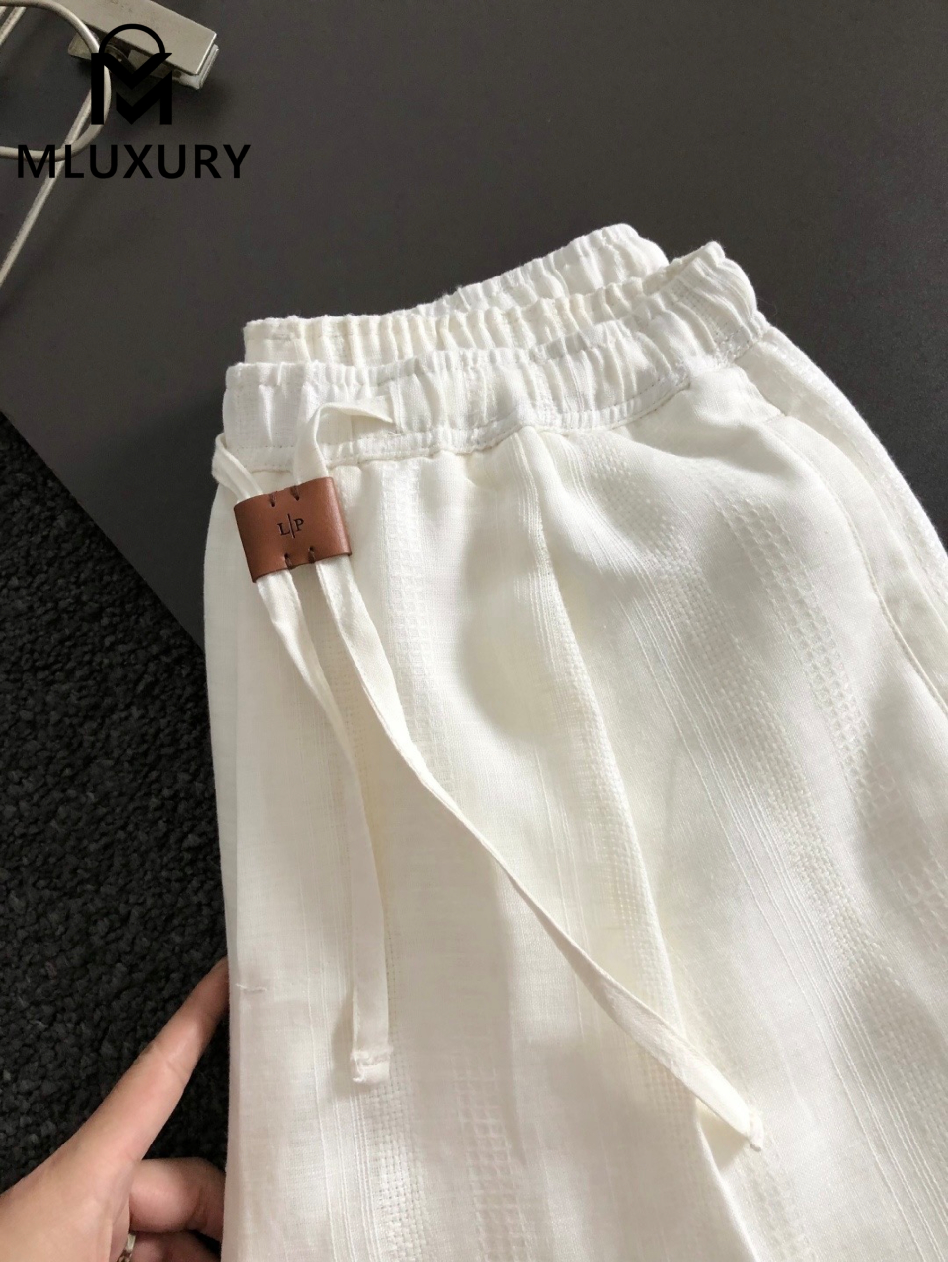 LORO PIANA Men's Tencel Linen Casual Shorts