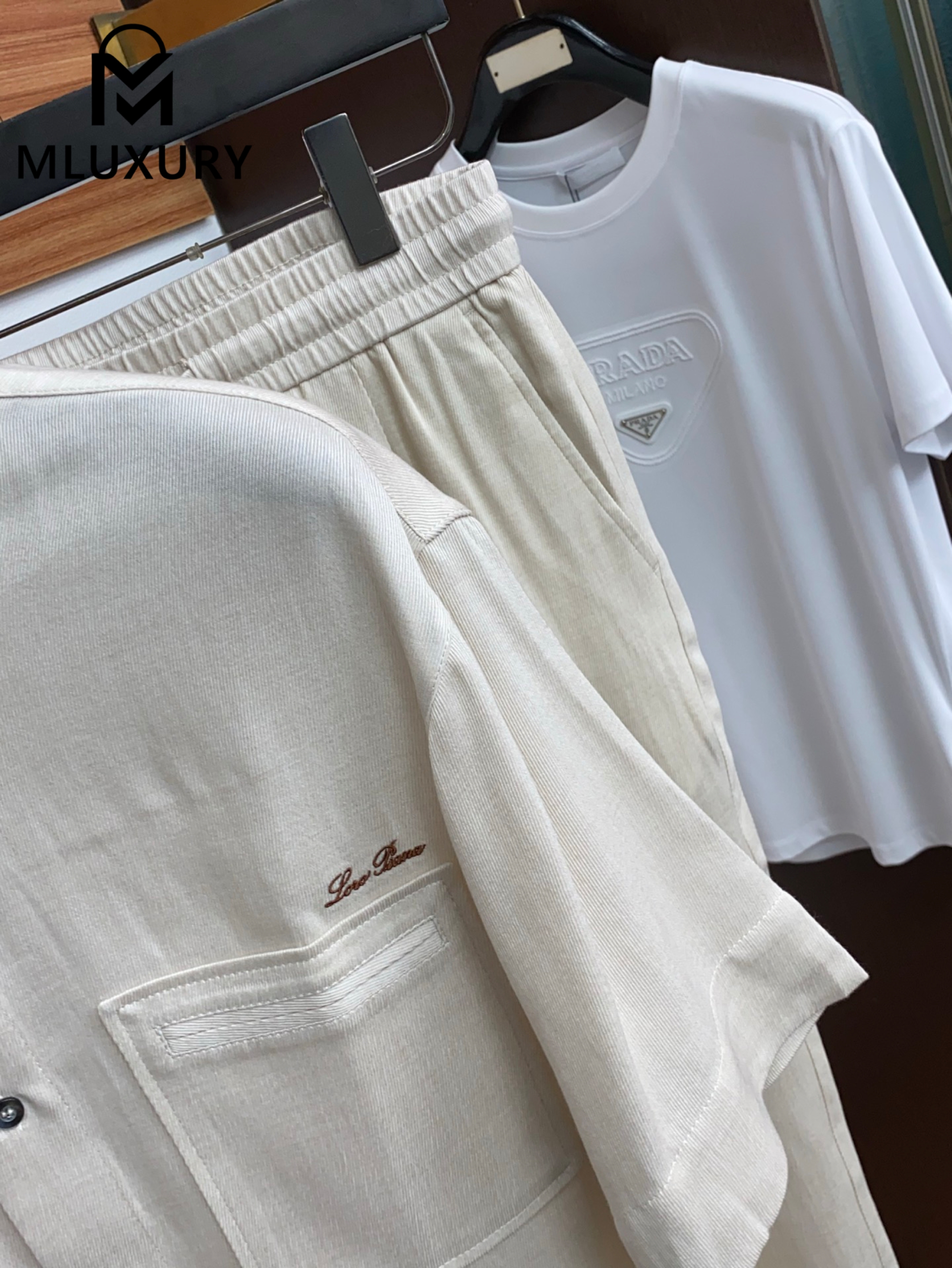 LORO PIANA Old-fashioned linen suit