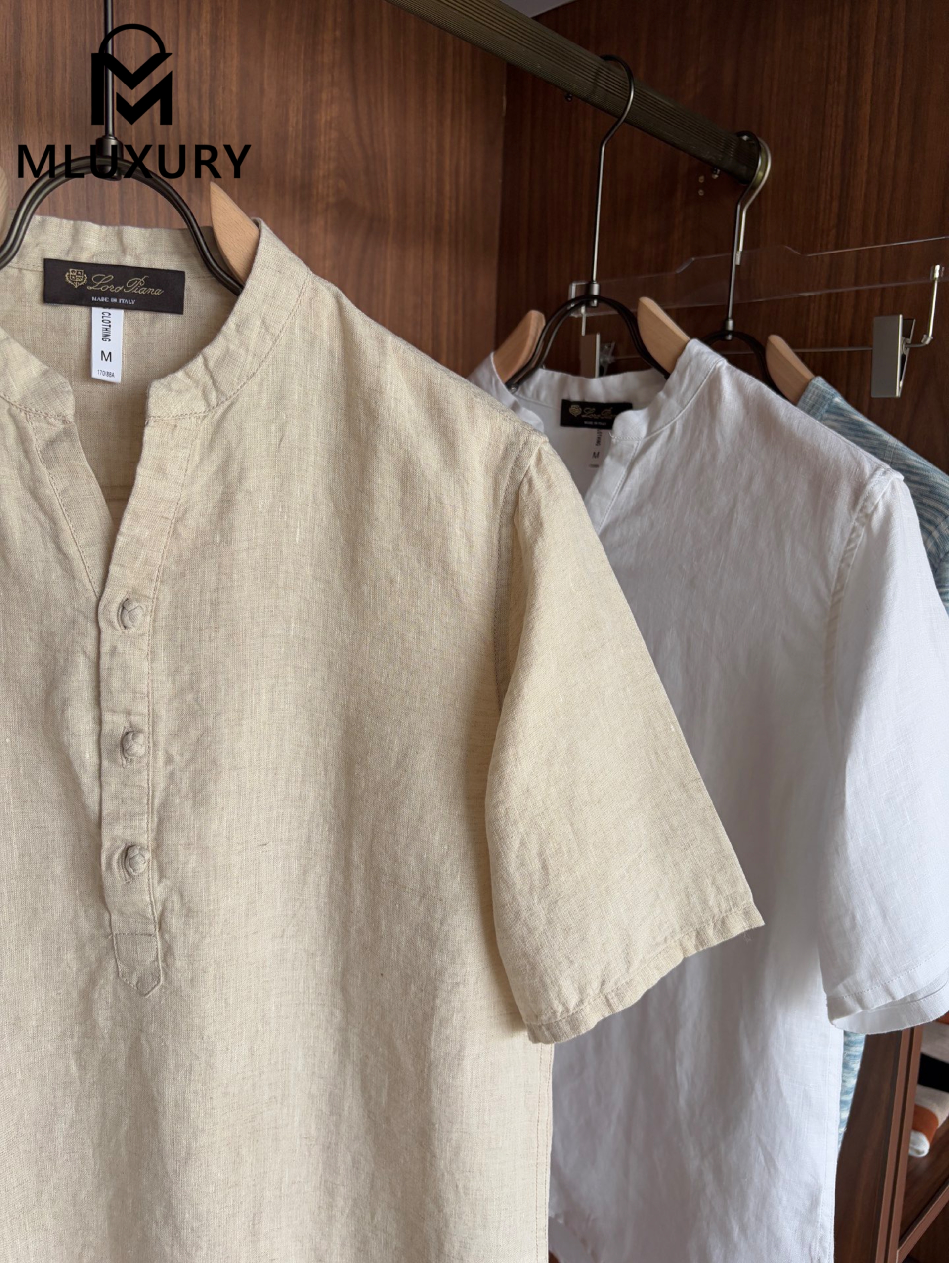 LORO PIANA Men's Linen Short-Sleeve T-Shirt