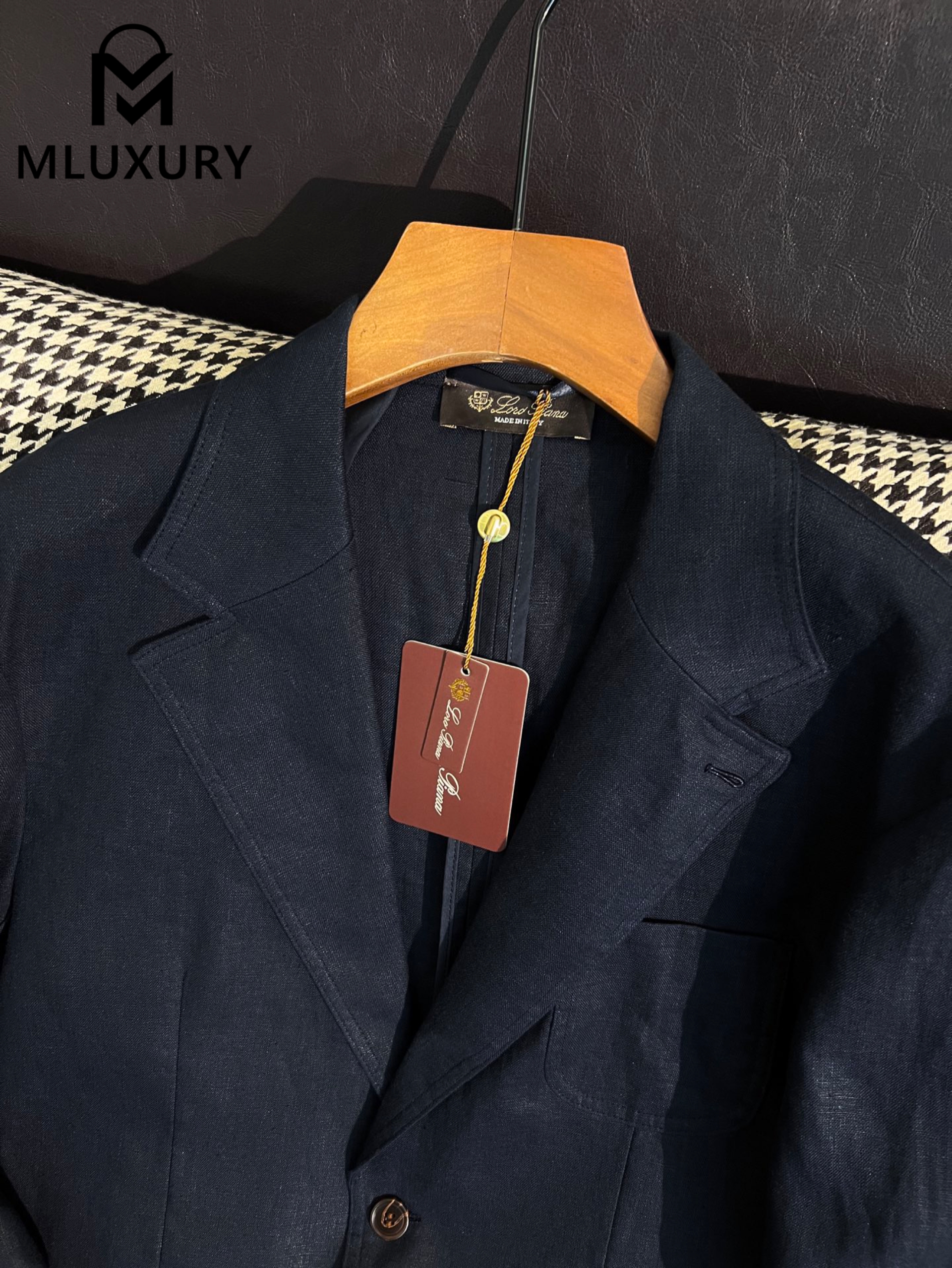 LORO PIANA New vintage casual blazer，Navy