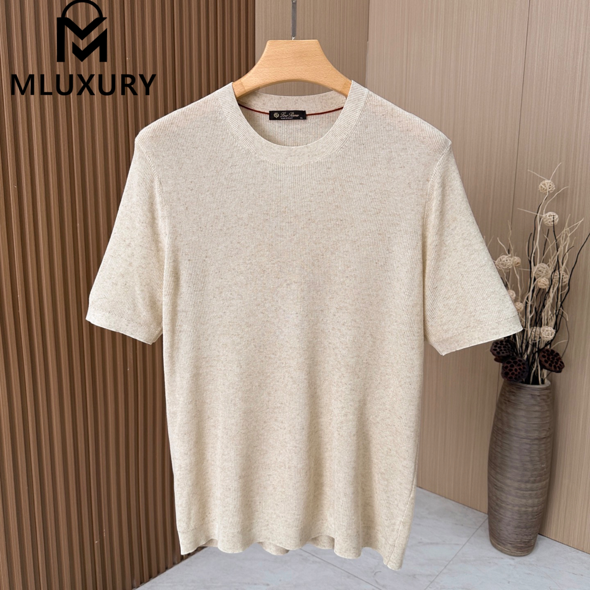 LORO PIANA Silk-cotton yarn knitwear