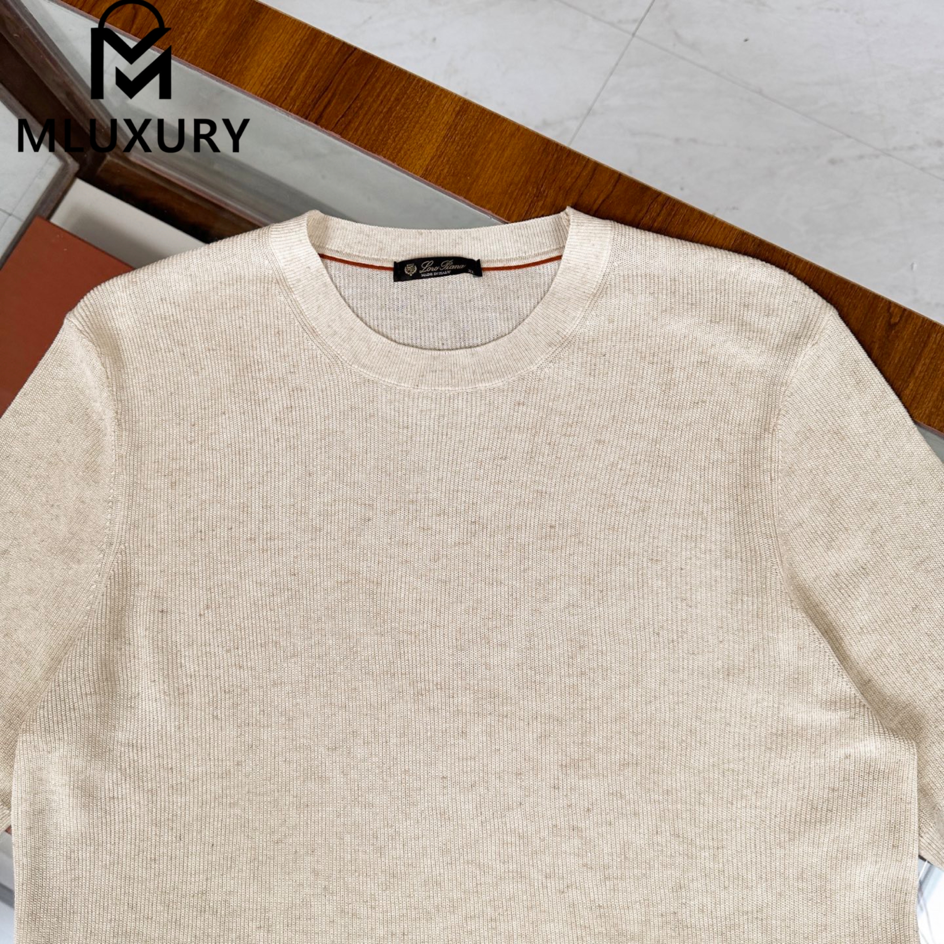 LORO PIANA Silk-cotton yarn knitwear