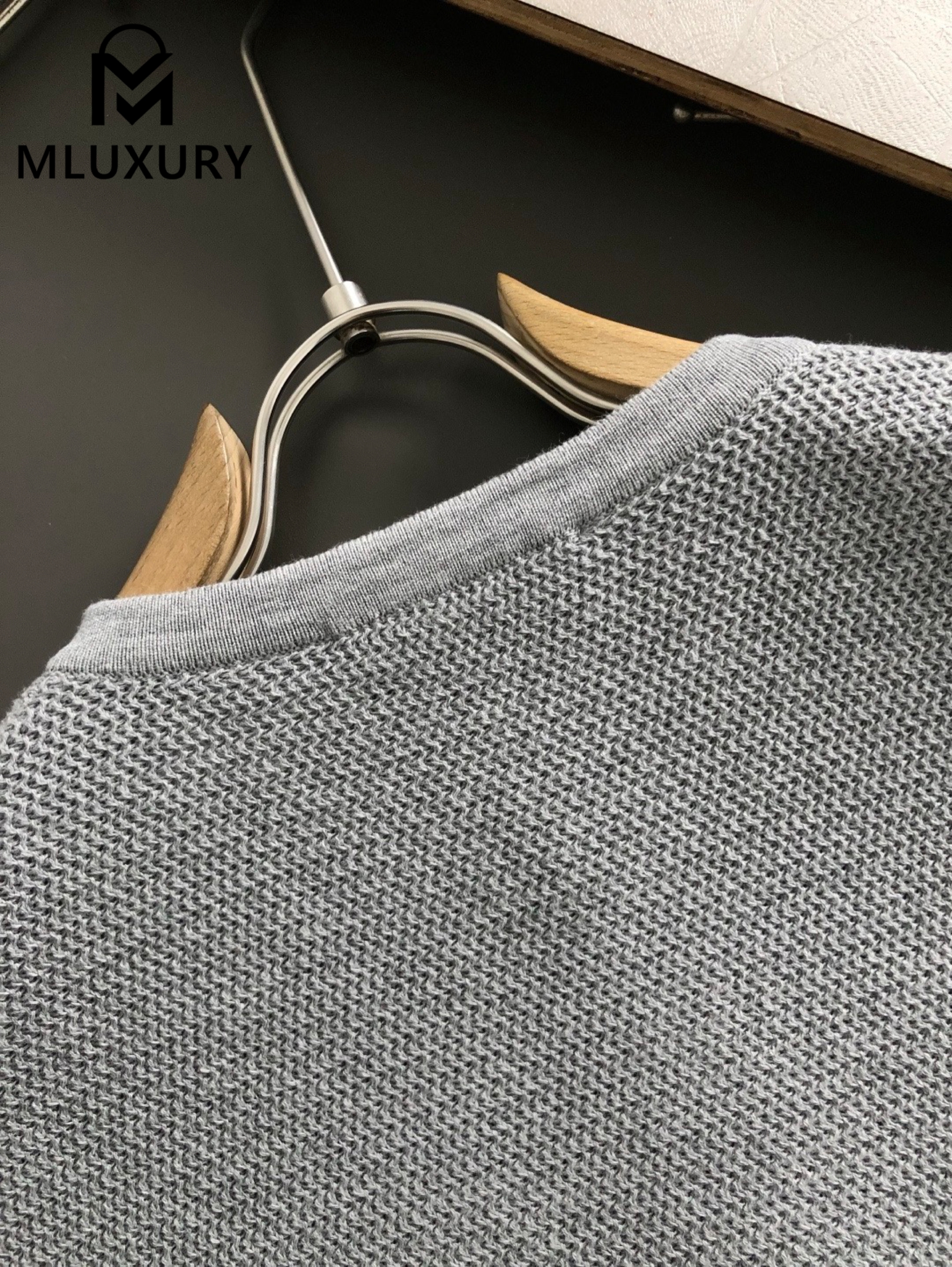 LORO PIANA Classic wool sweater Gray