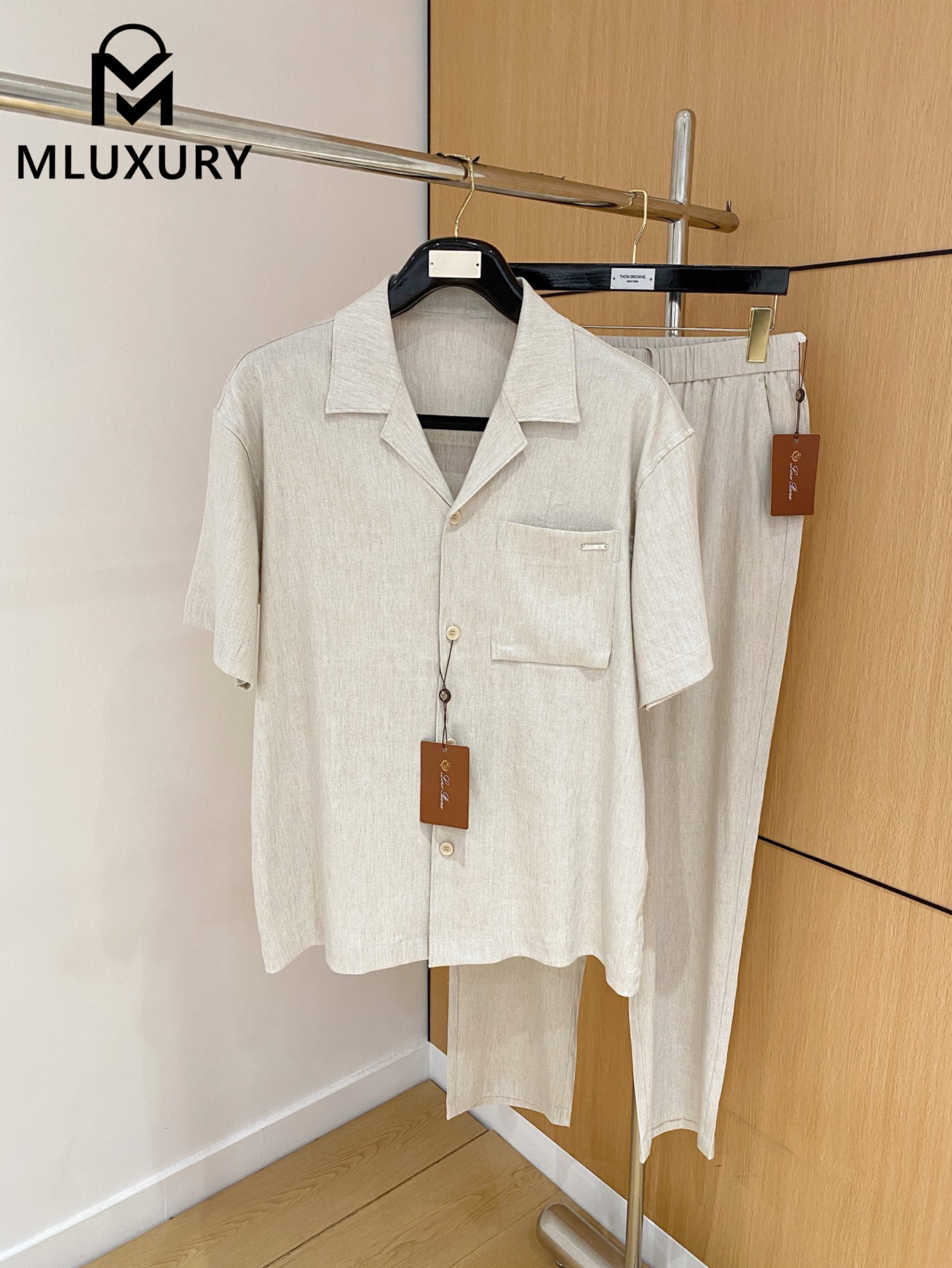 LORO PIANA Tencel Linen Suit Set